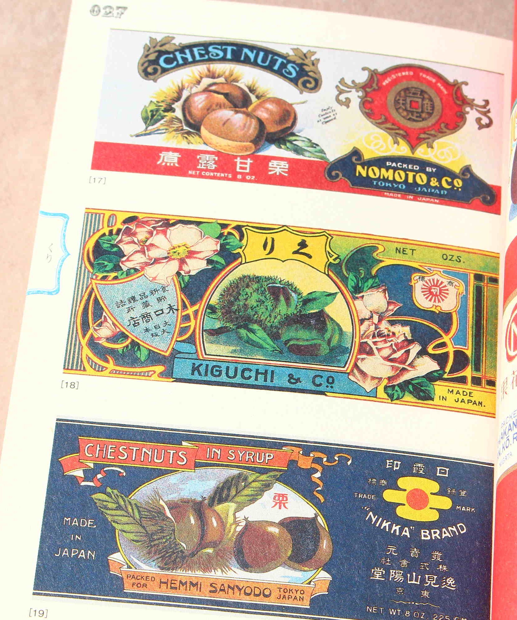 A Collection of Canned Food Labels: Made in Japan