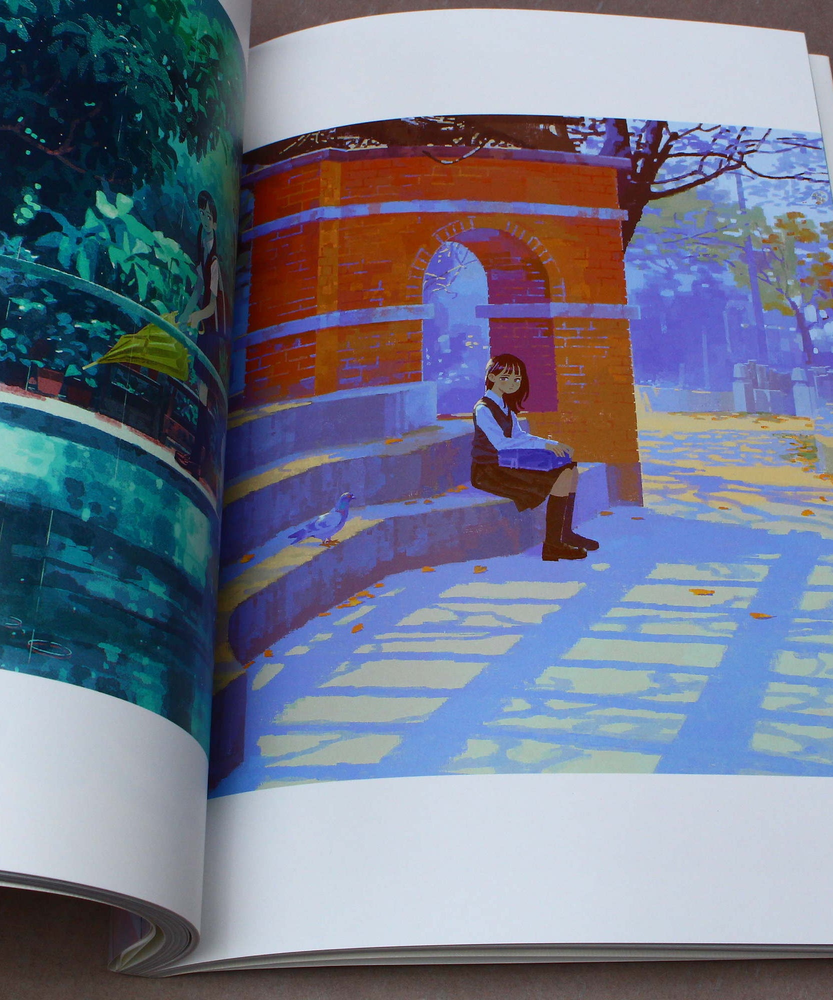 School Girls Illustrations - Japan Art Book
