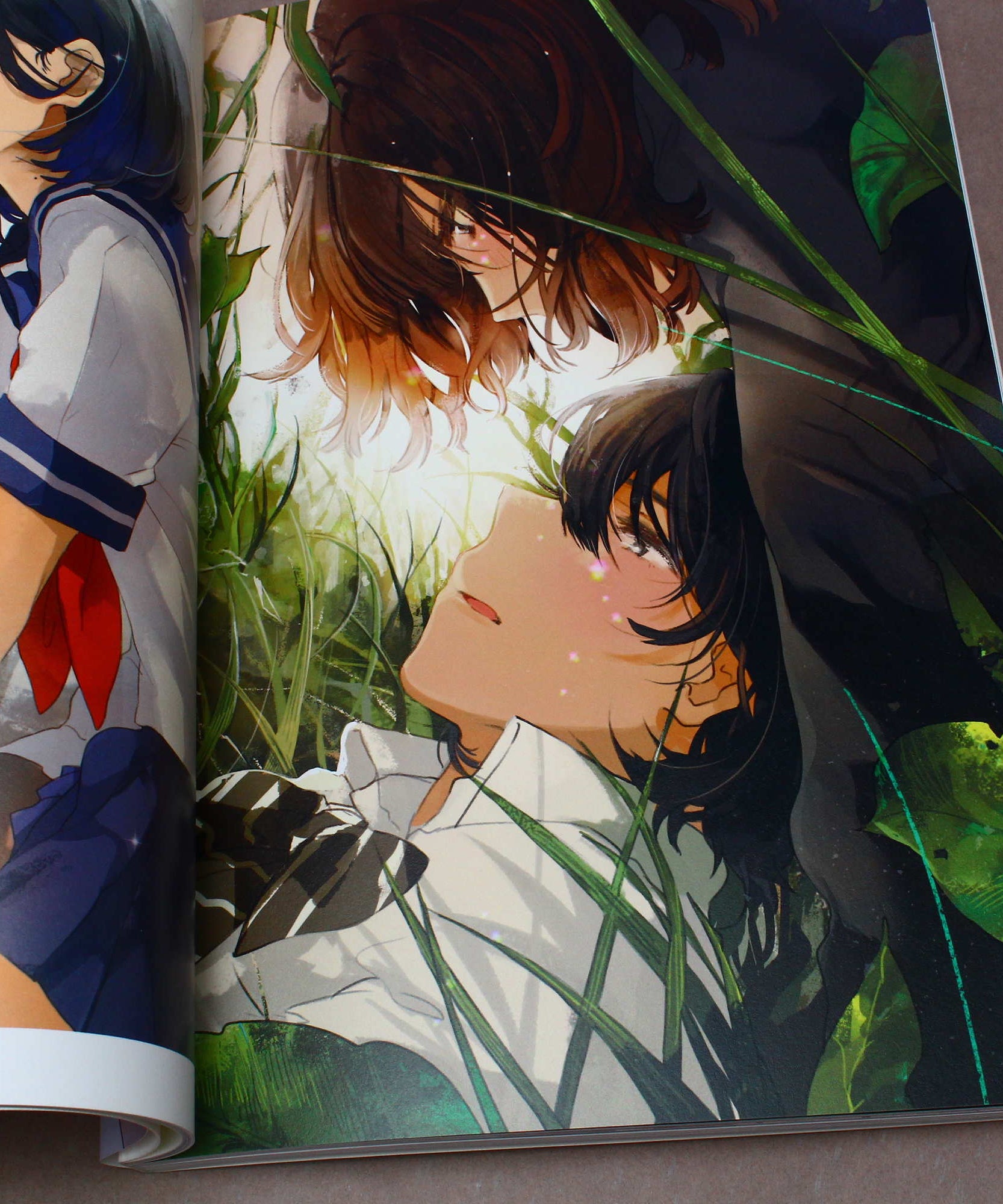 School Girls Illustrations - Japan Art Book
