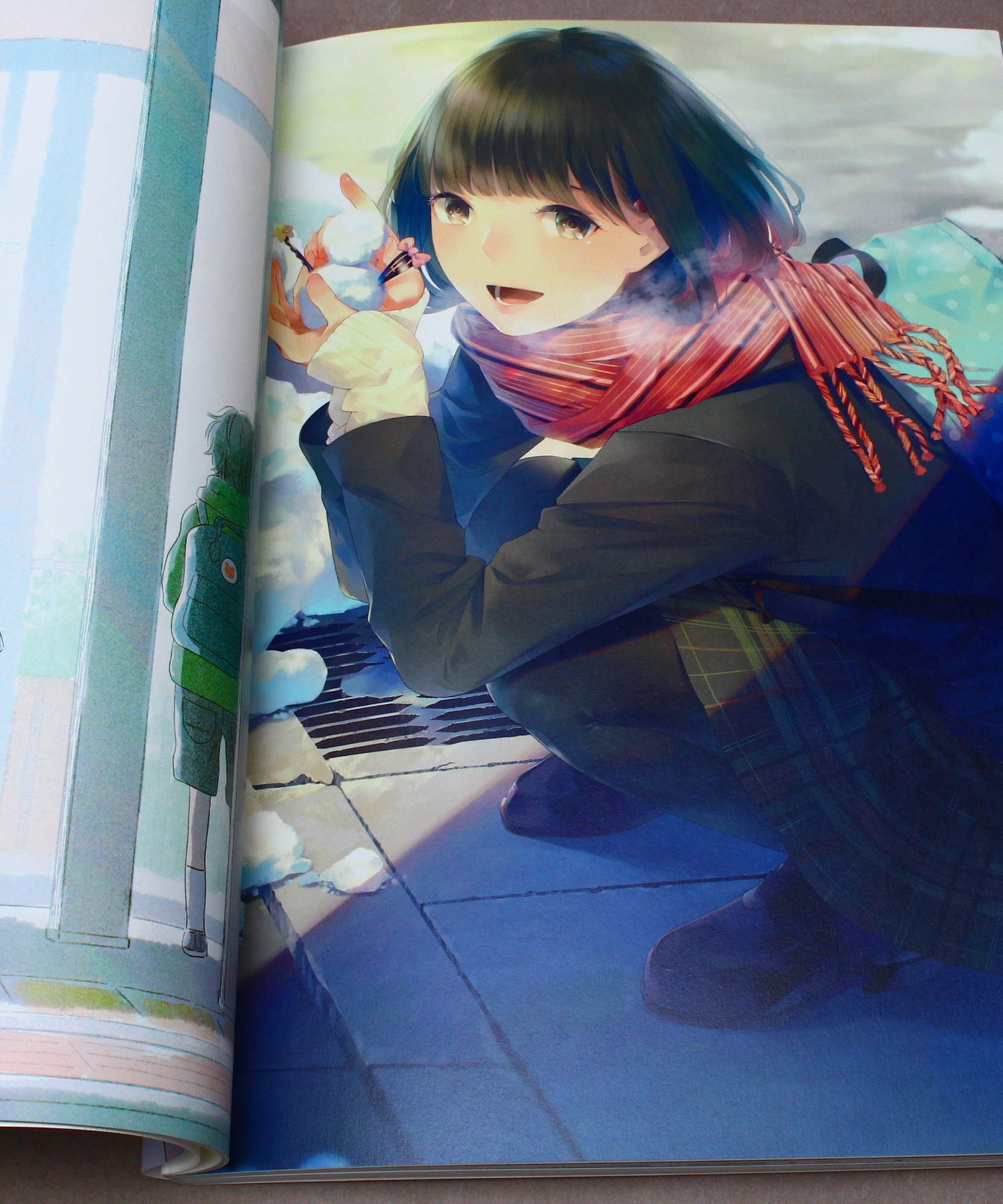 School Girls Illustrations - Japan Art Book