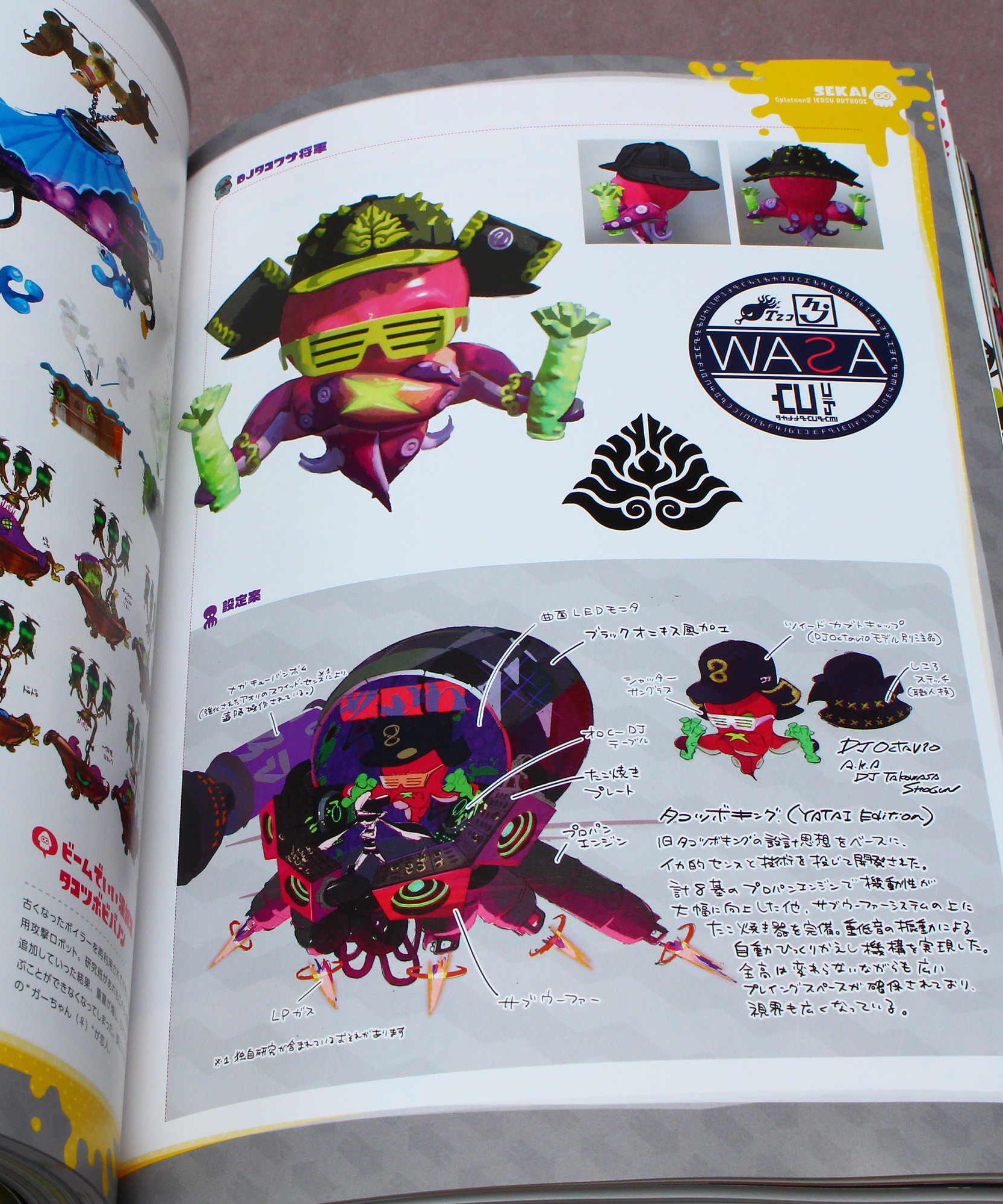 Splatoon 2 - Ikasu Art Book