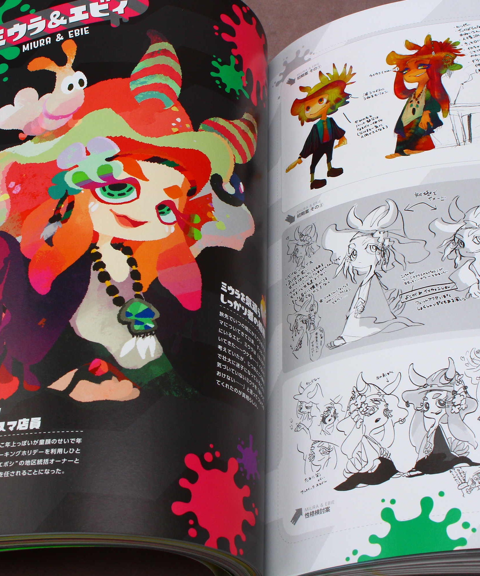 Splatoon 2 - Ikasu Art Book