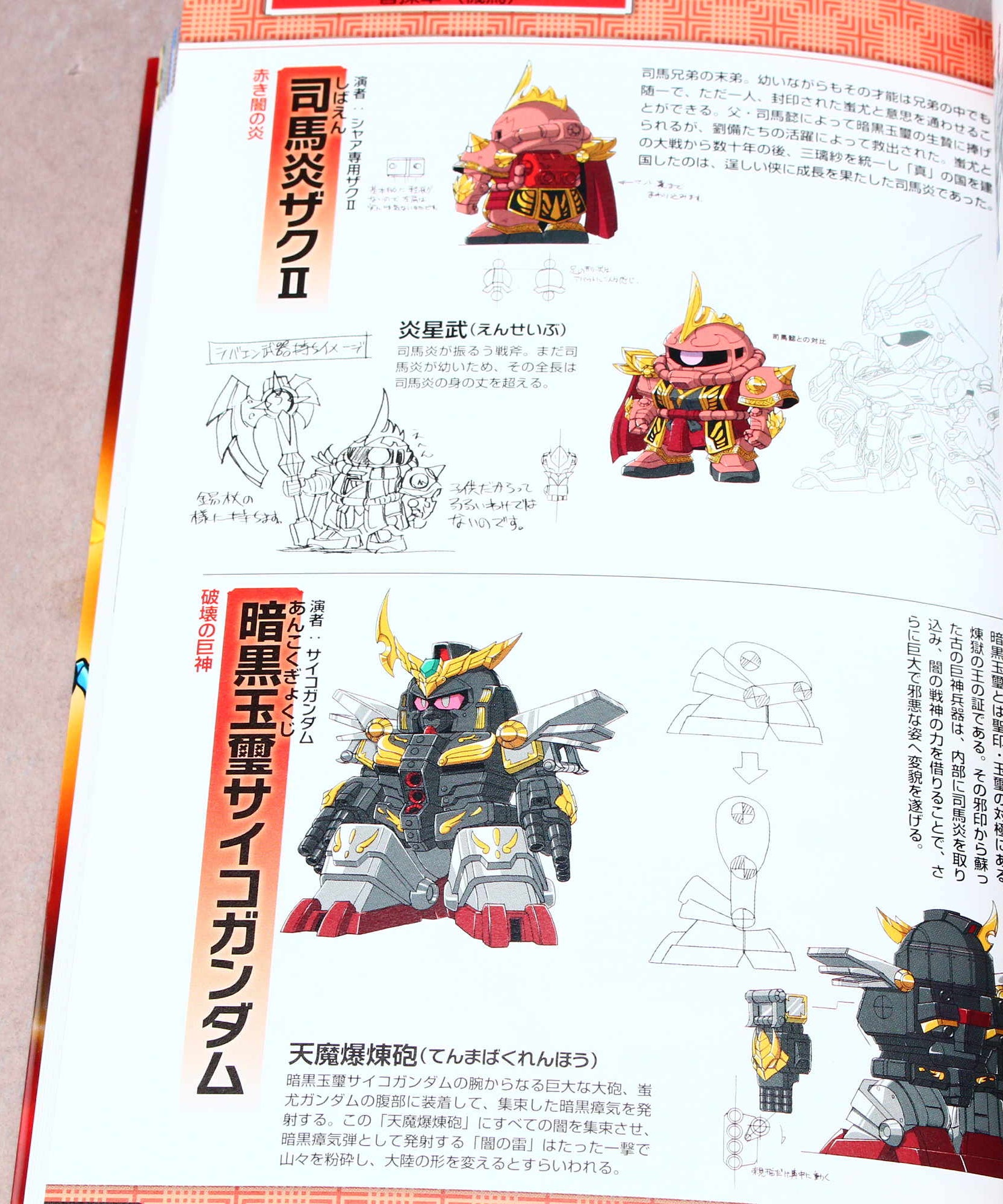SD Gundam BB Senshi Sangokuden Memorial Book