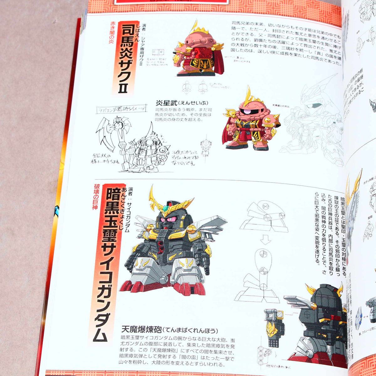 SD Gundam BB Senshi Sangokuden Memorial Book