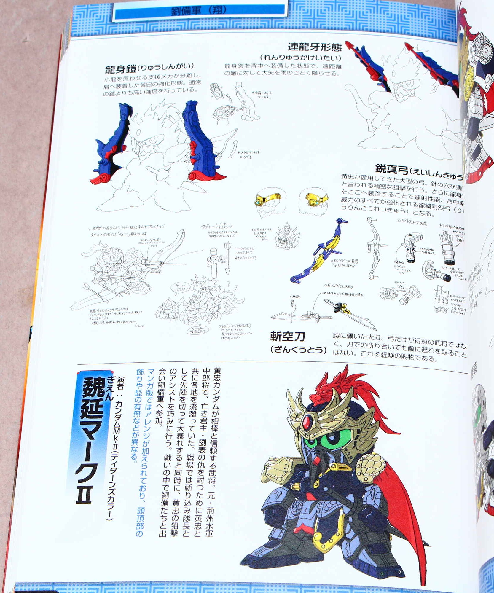 SD Gundam BB Senshi Sangokuden Memorial Book