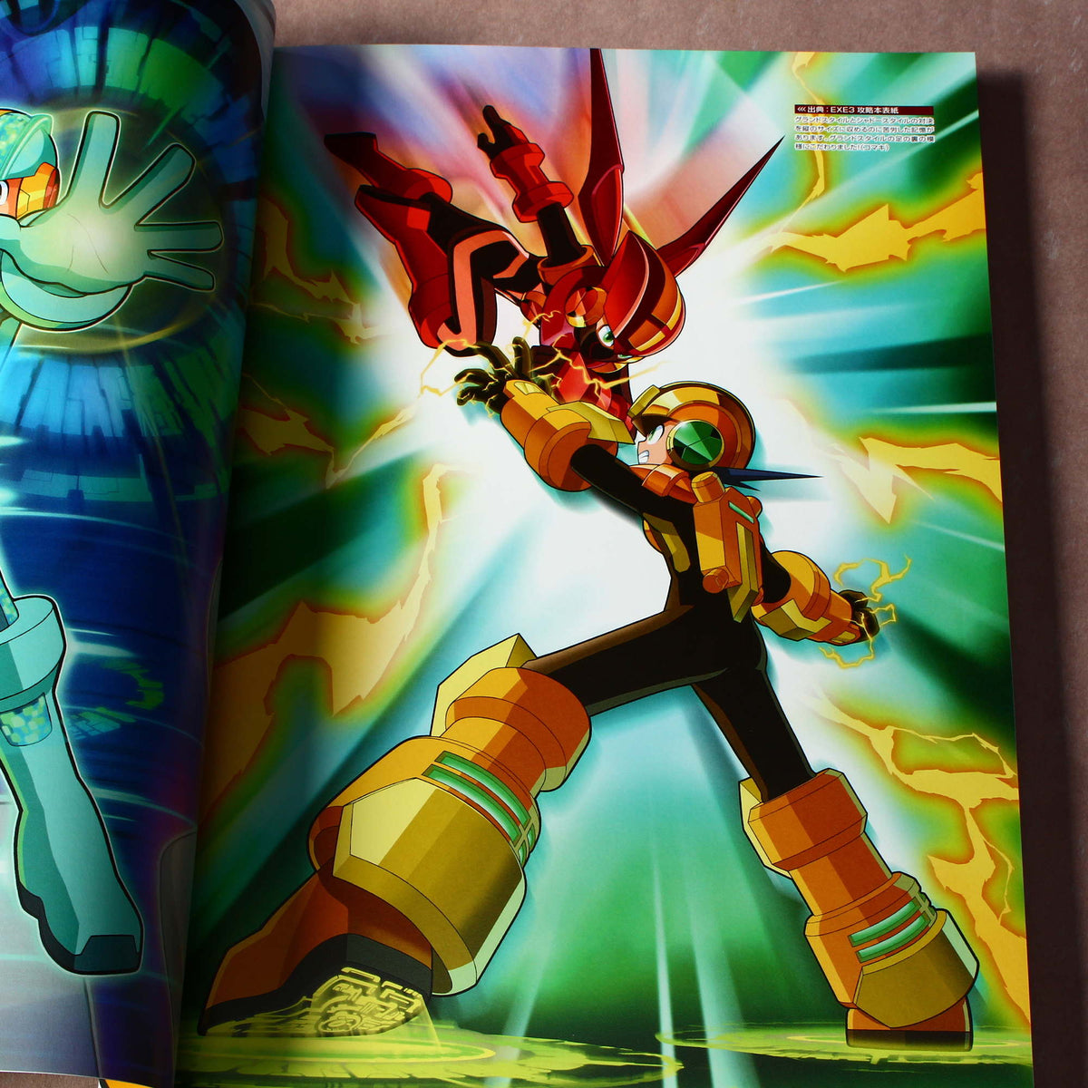 Rockman.exe Mega Man Official Complete Works Art Book