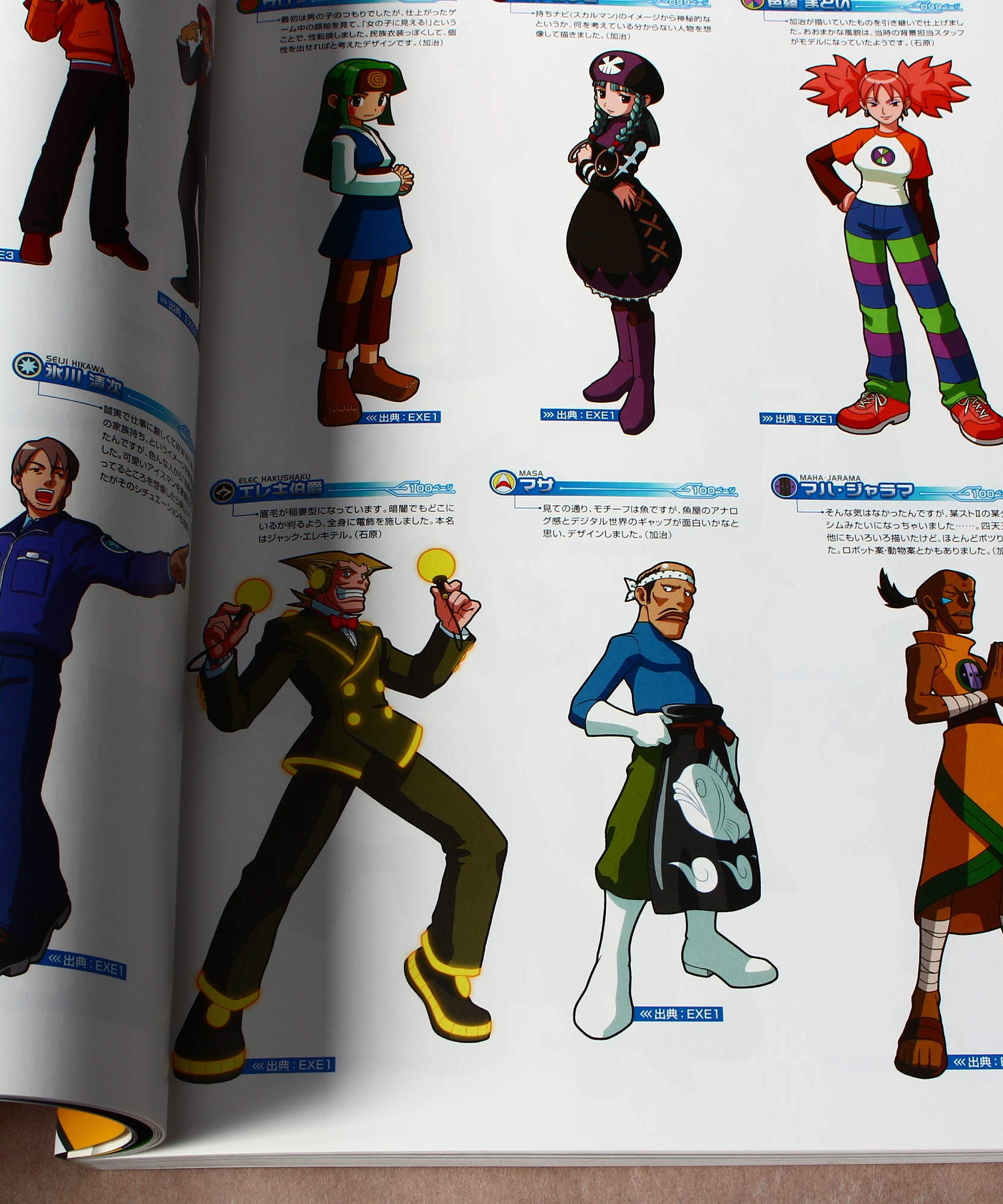 Rockman.exe Mega Man Official Complete Works Art Book