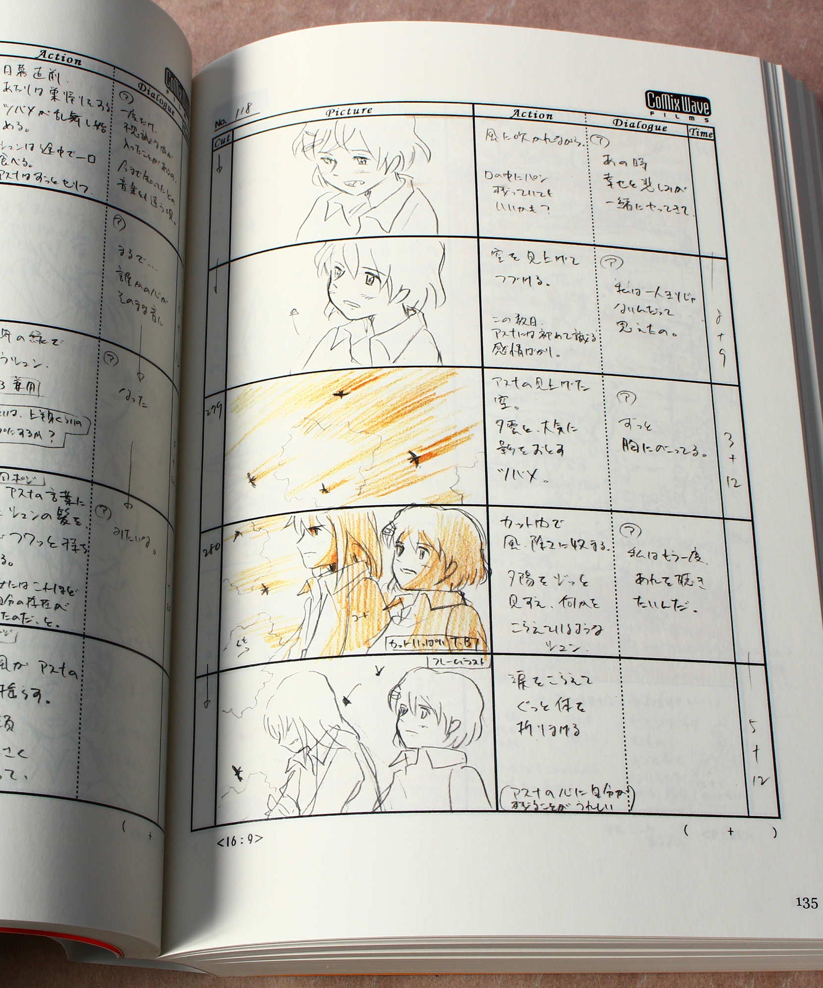 Makoto Shinkai - Children who Chase... - Movie Storyboard