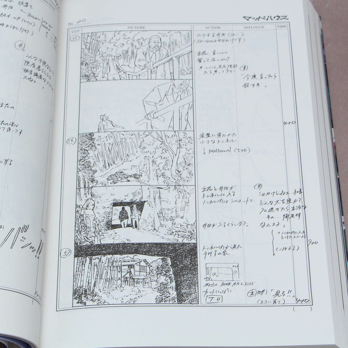 Satoshi Kon - Millennium Actress: Conte Storyboard Book