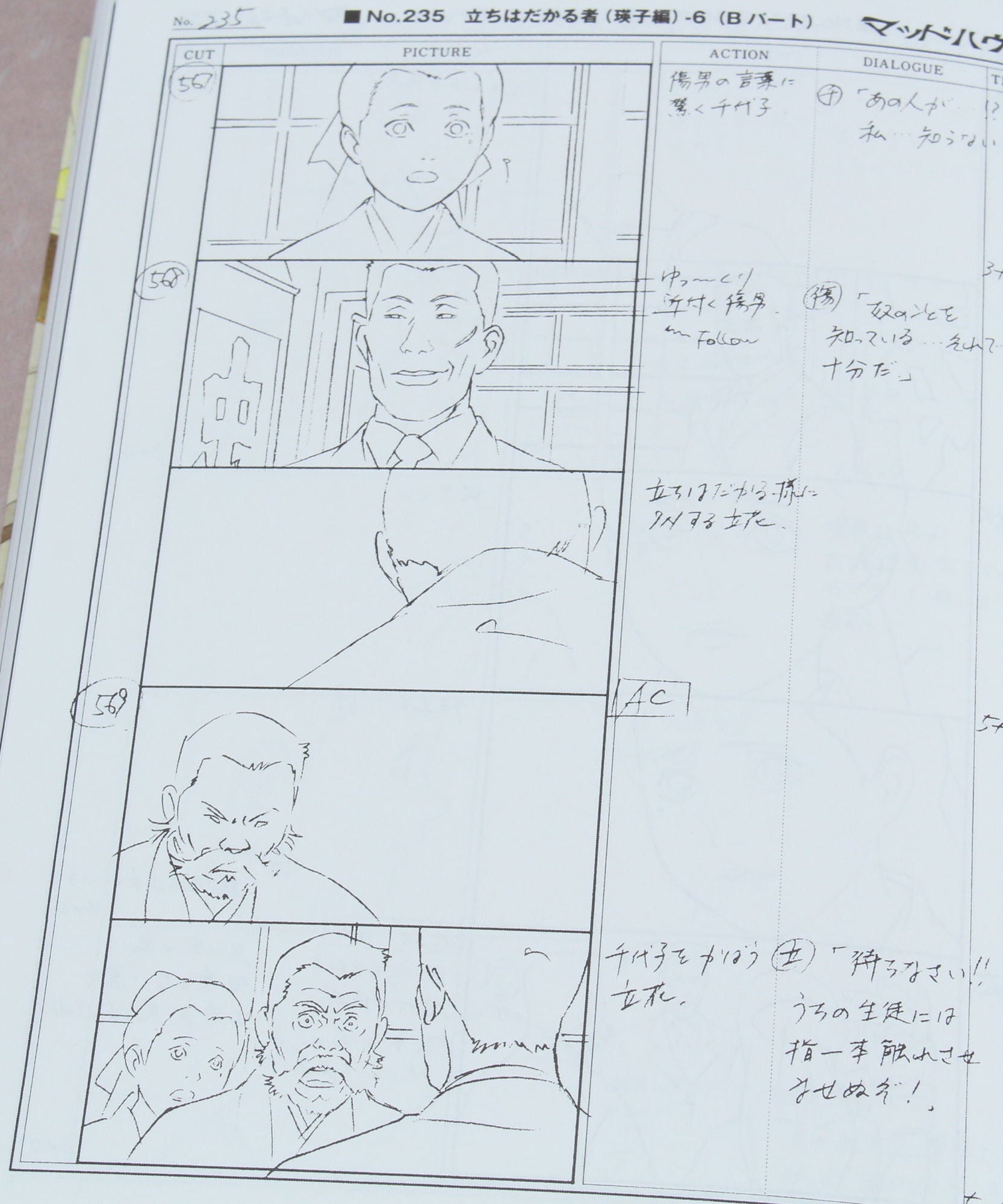 Satoshi Kon - Millennium Actress: Conte Storyboard Book