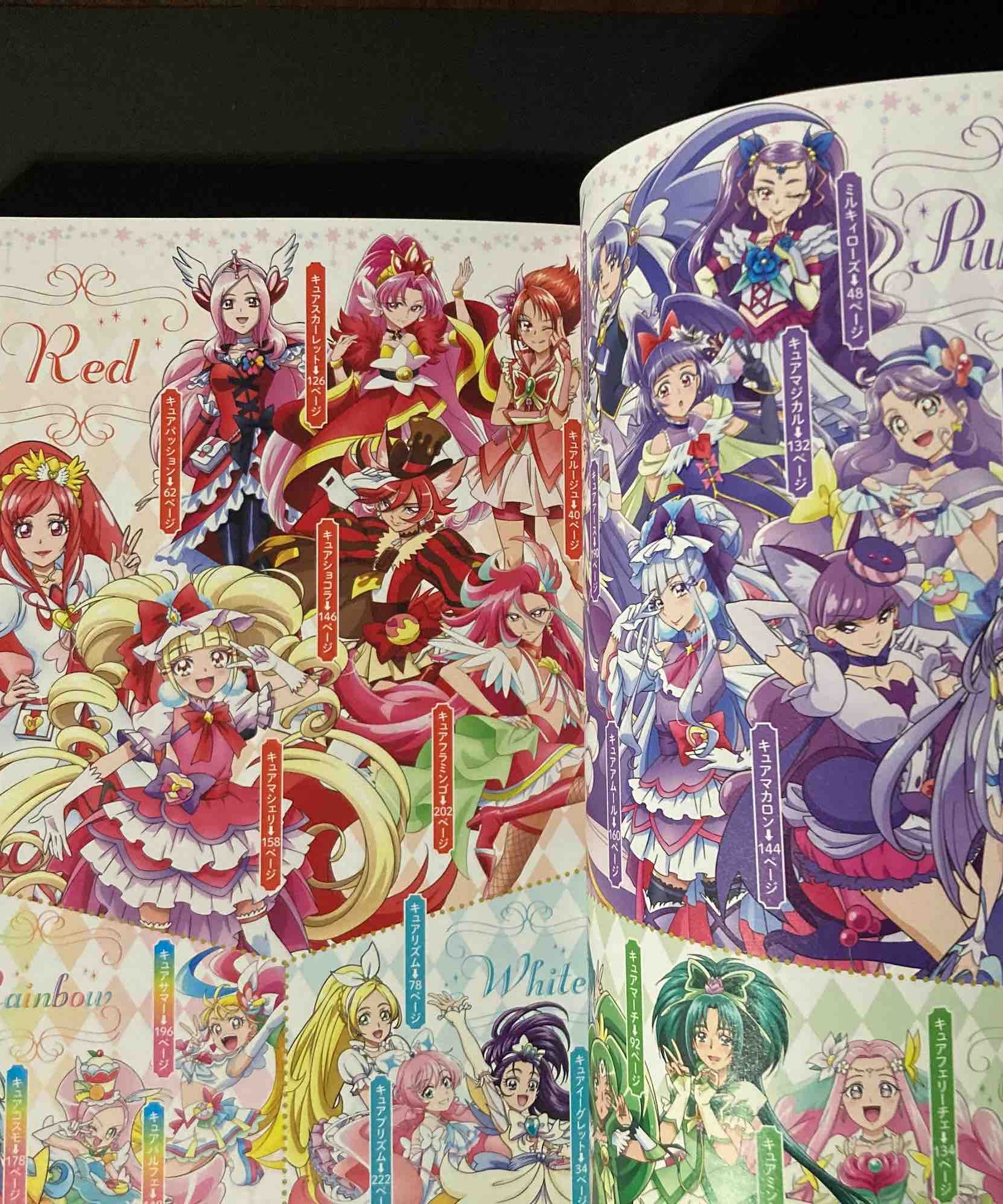 PreCure / Pretty Cure 20th Anniversary Book Costume Chronicle