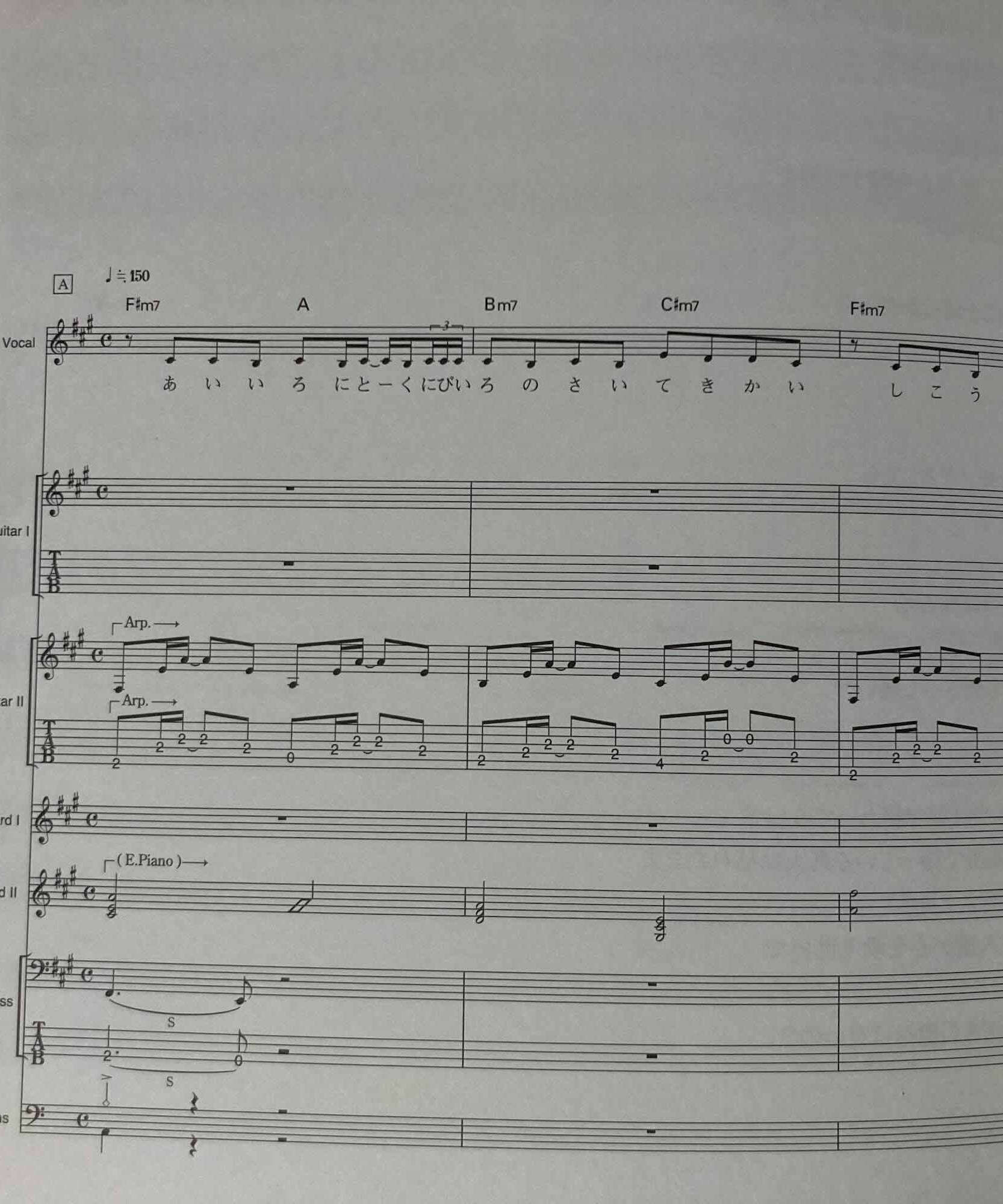 GIRLS BAND CRY - Anime Band Score