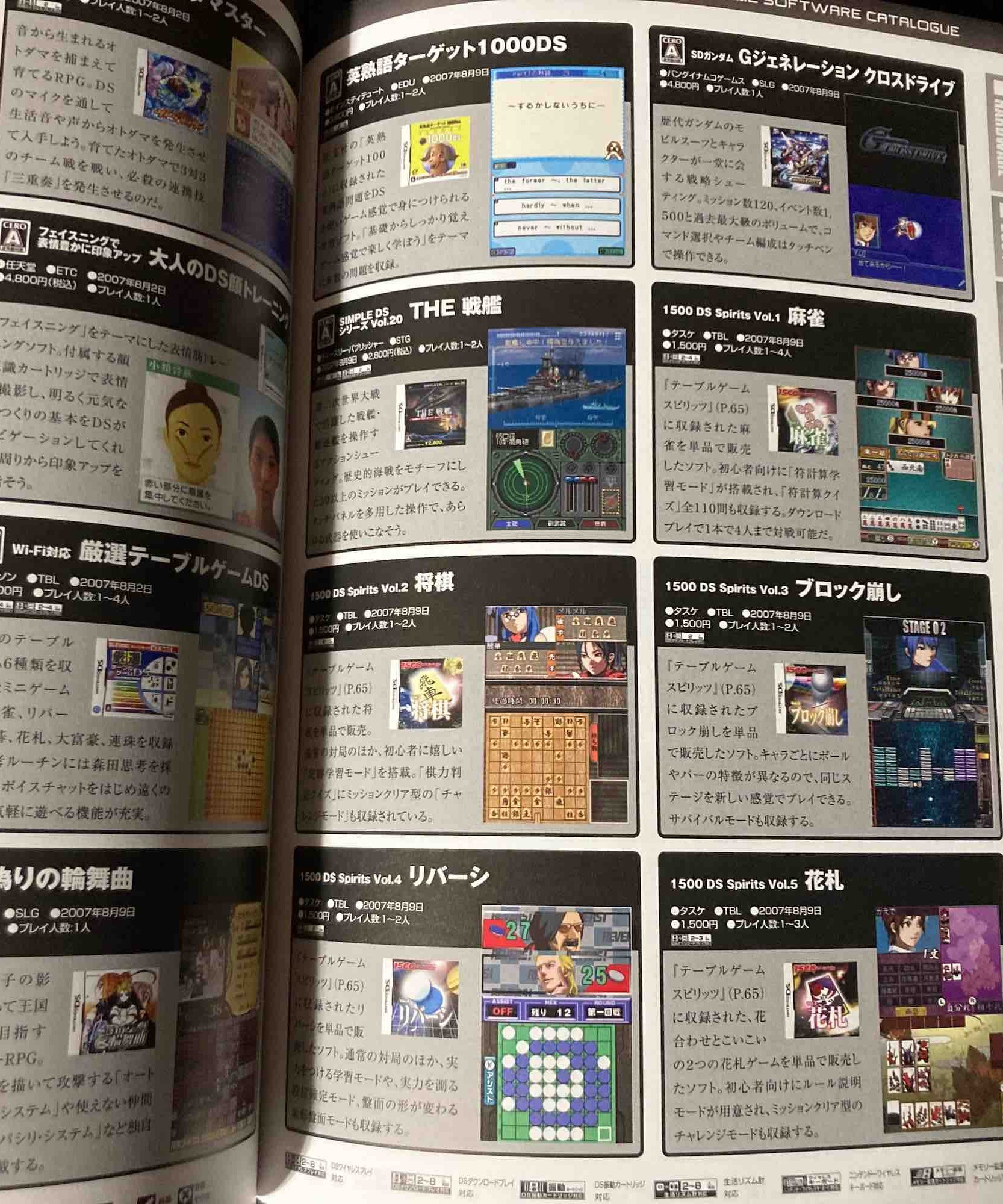 Nintendo DS Perfect Catalogue