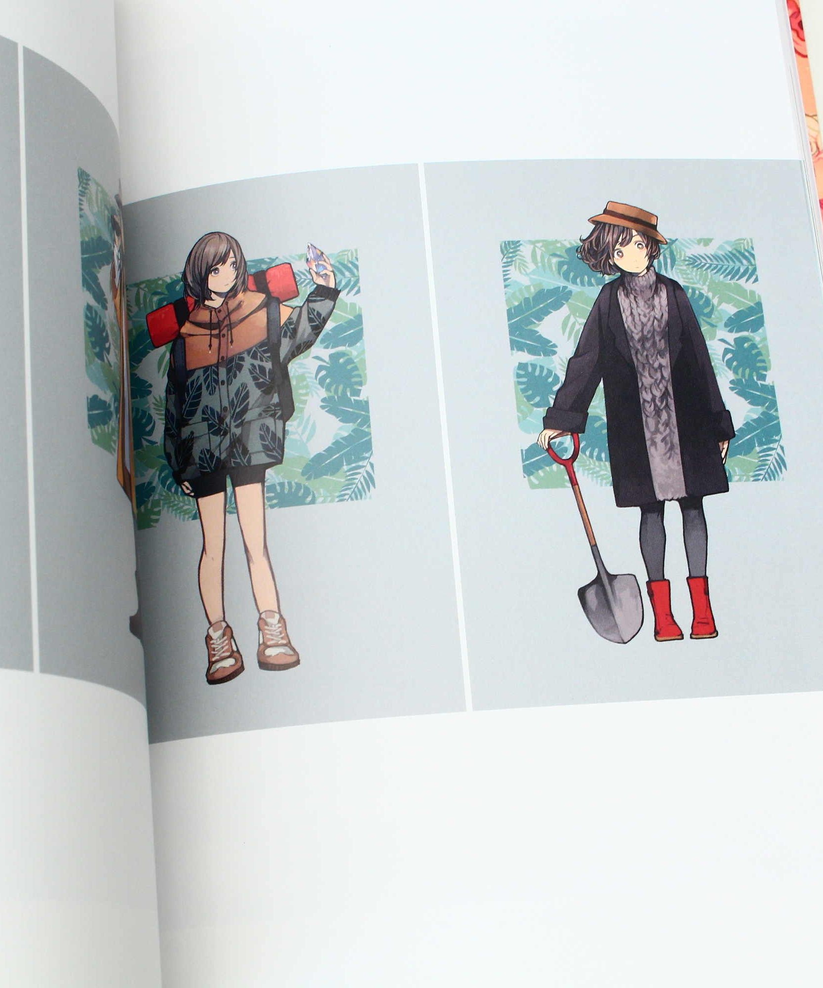 Girls illustration - Japan Art Book