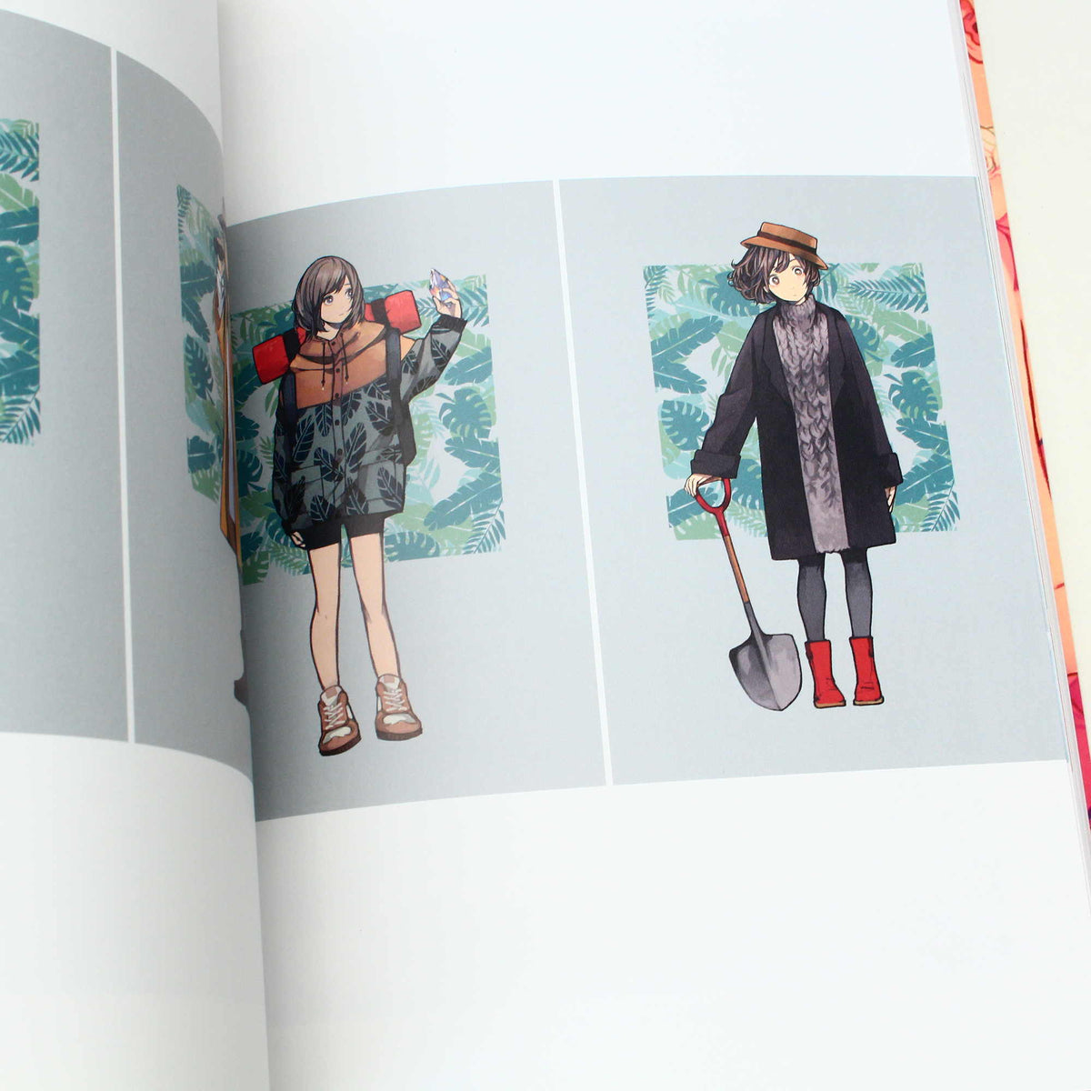 Girls illustration - Japan Art Book