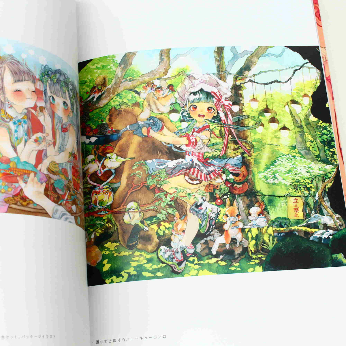 Girls illustration - Japan Art Book