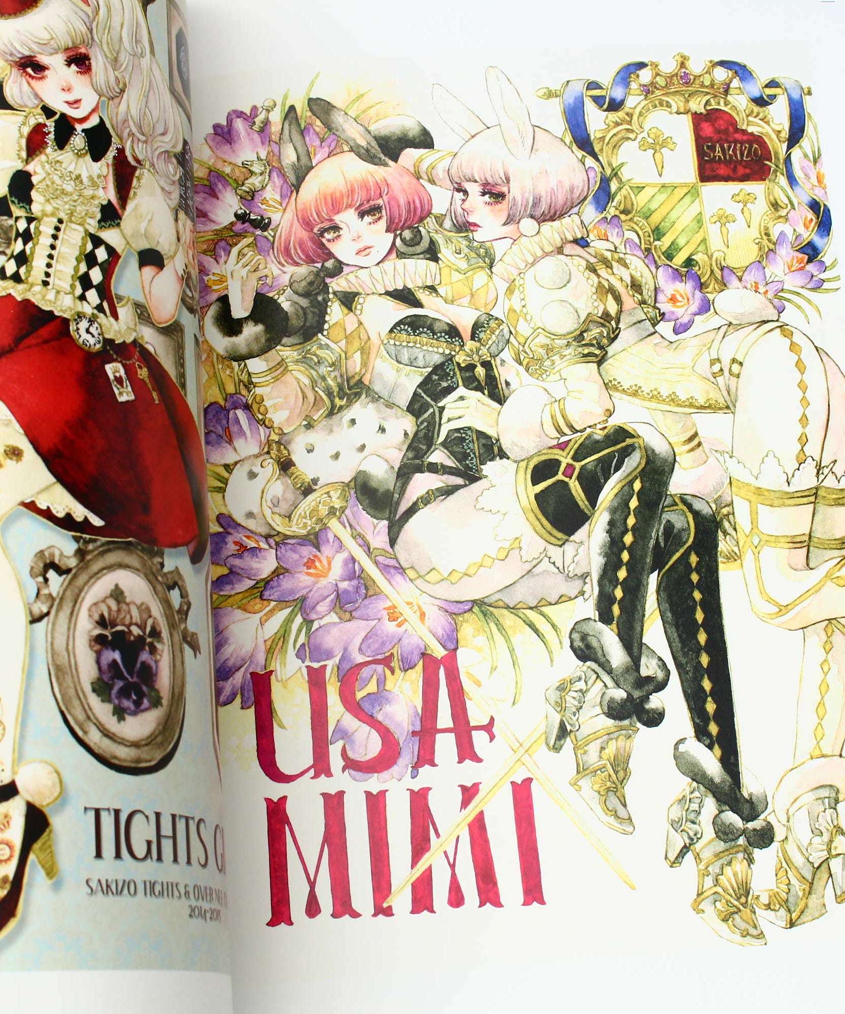 Girls illustration - Japan Art Book