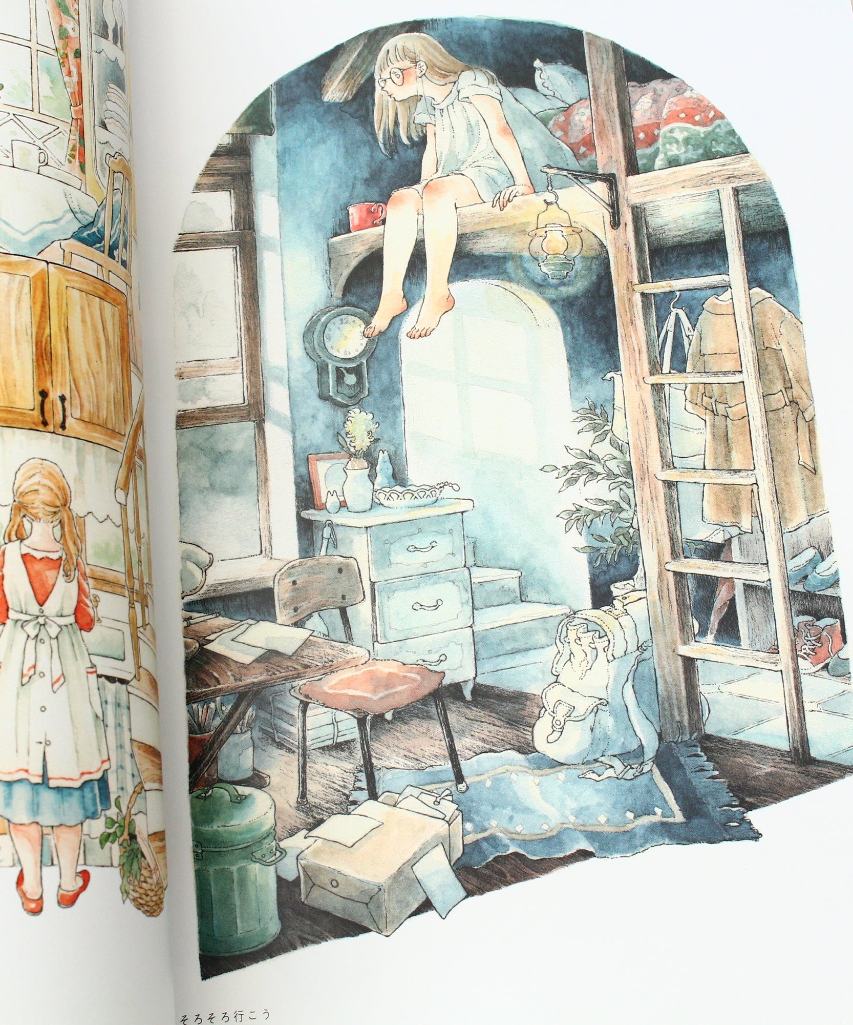 Girls illustration - Japan Art Book