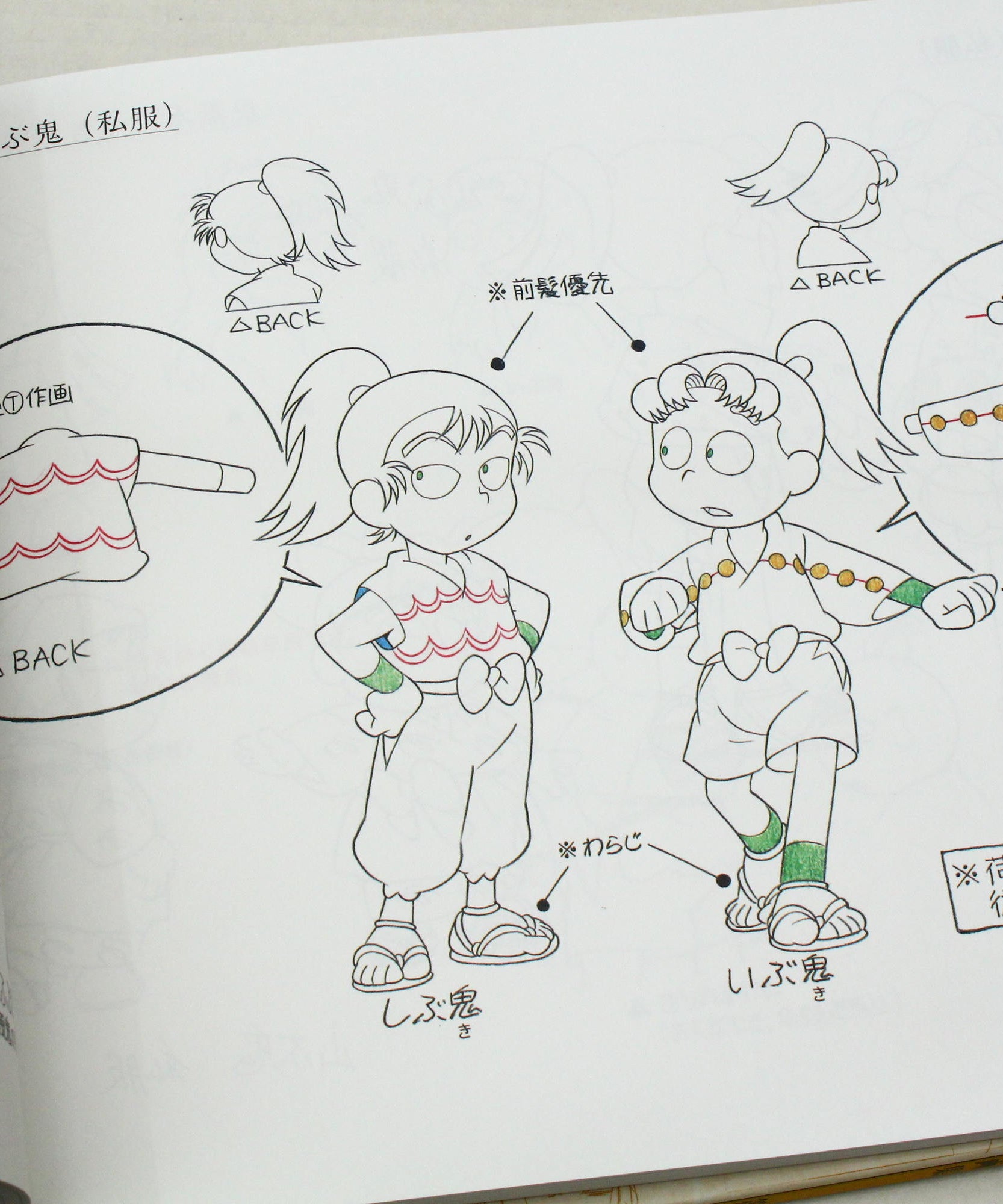 Nintama Rantarou - Animation Style Book