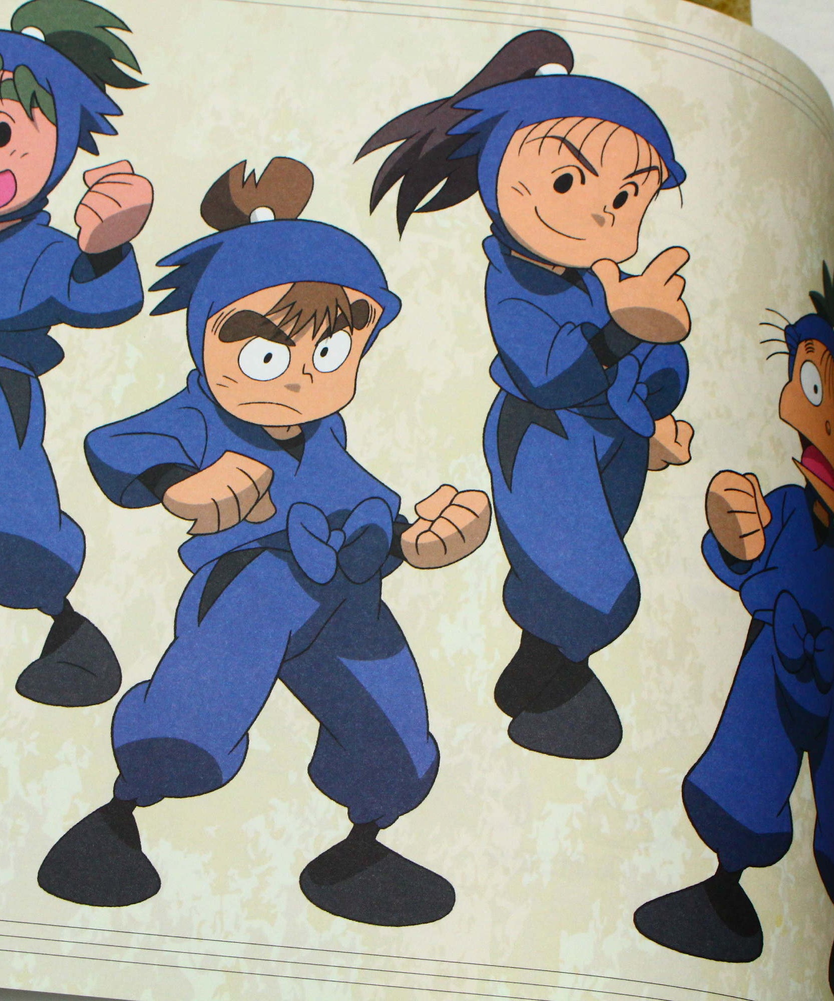 Nintama Rantarou - Animation Style Book