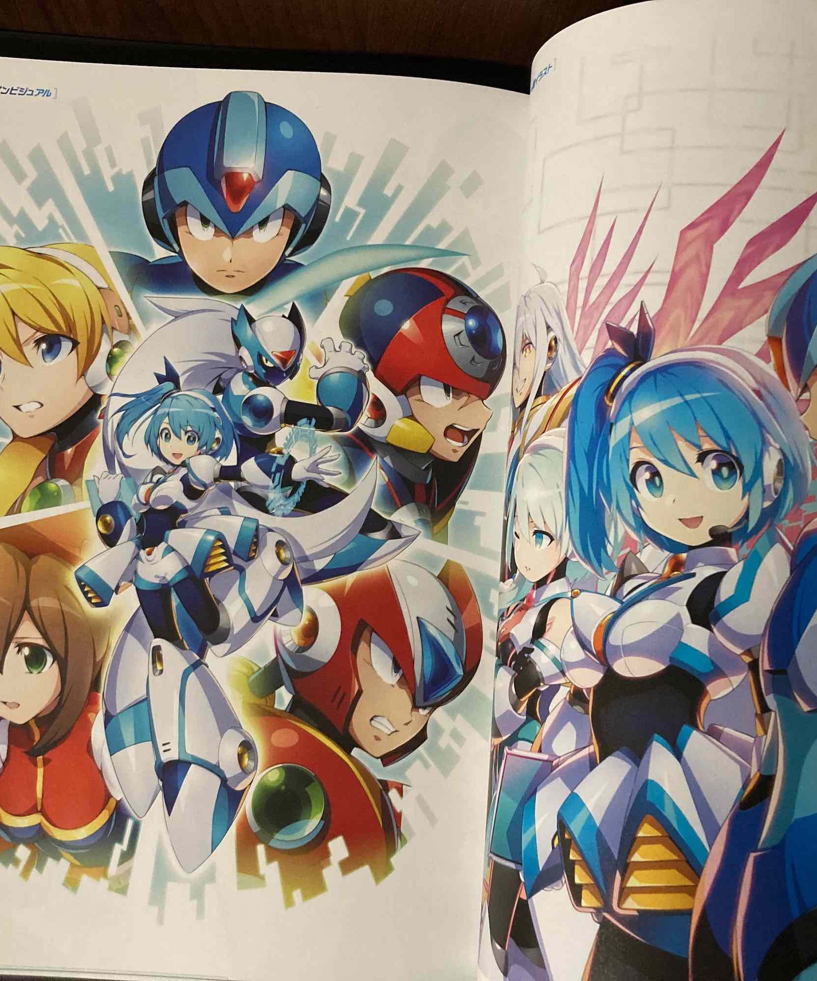 Rockman X Dive Illustration Collection