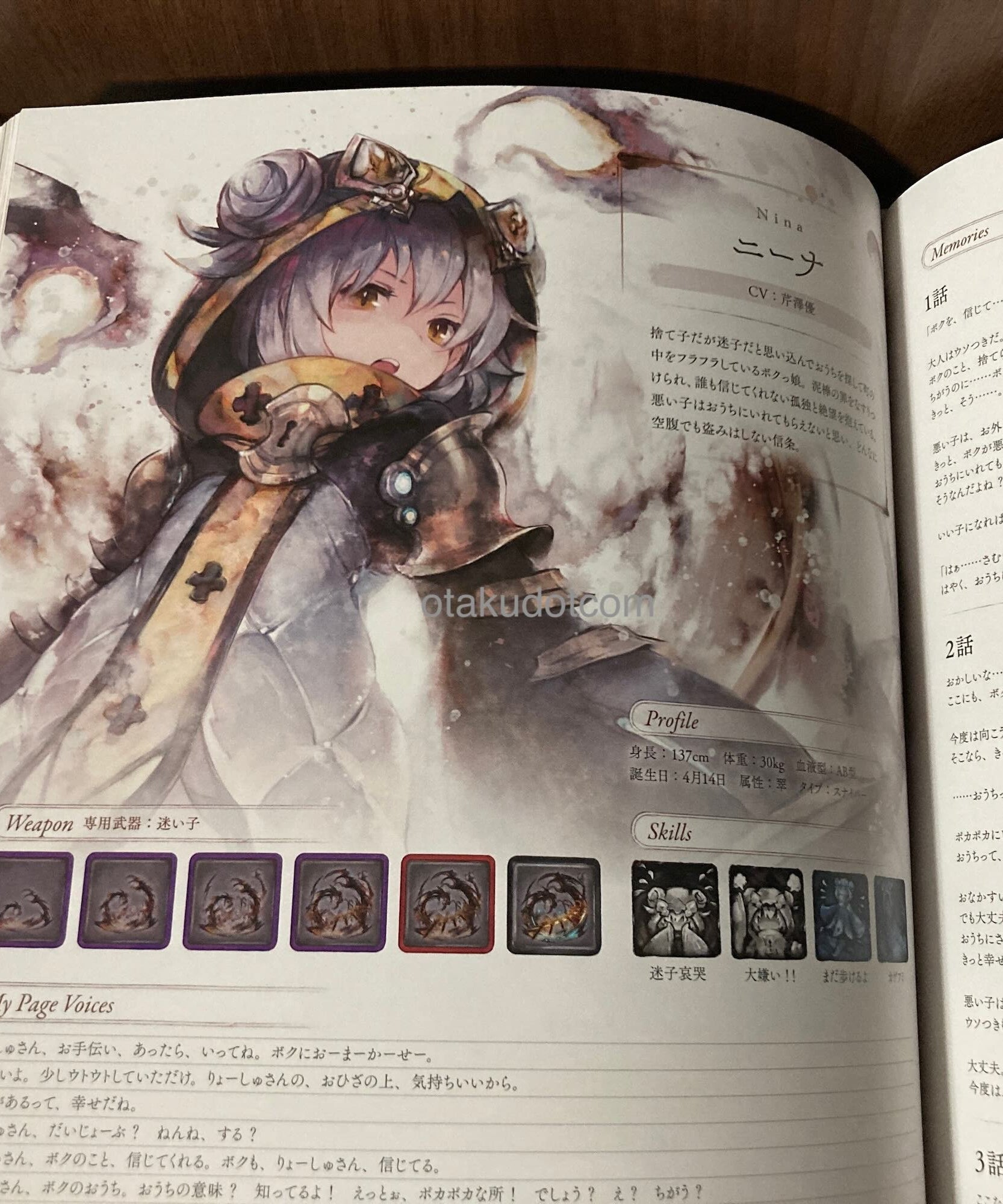 Memento Mori Official Art Book