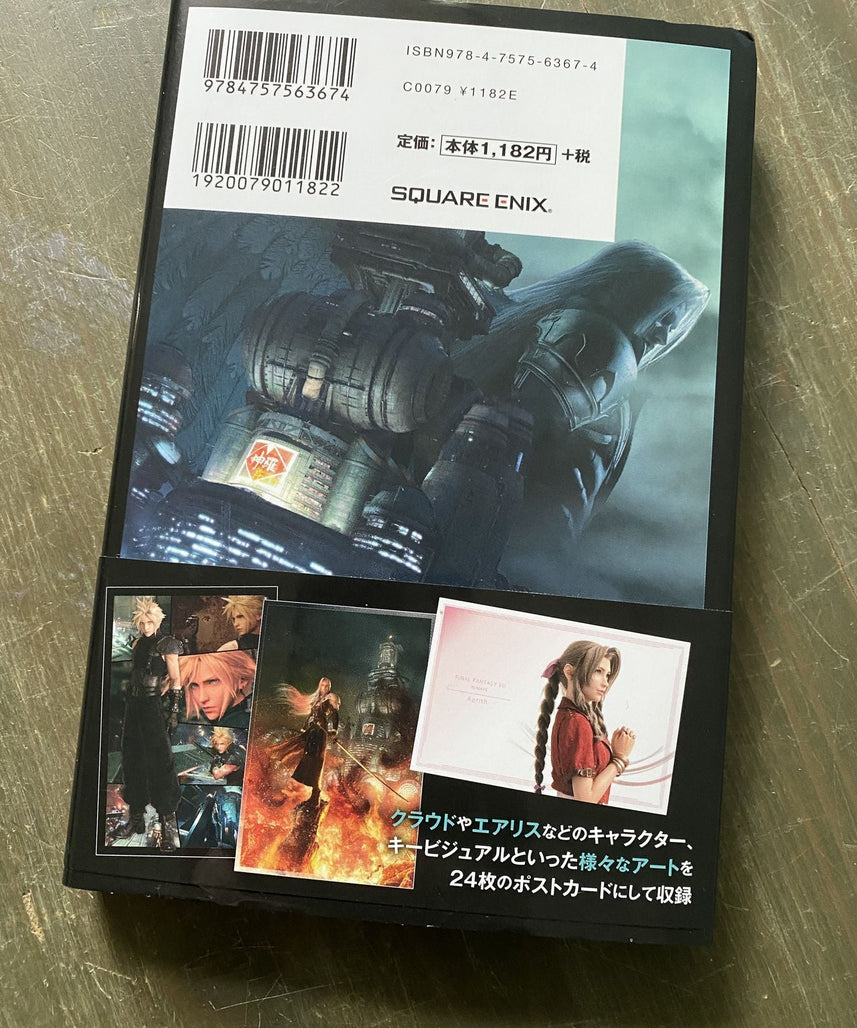 FINAL FANTASY VII REMAKE Post Card Book