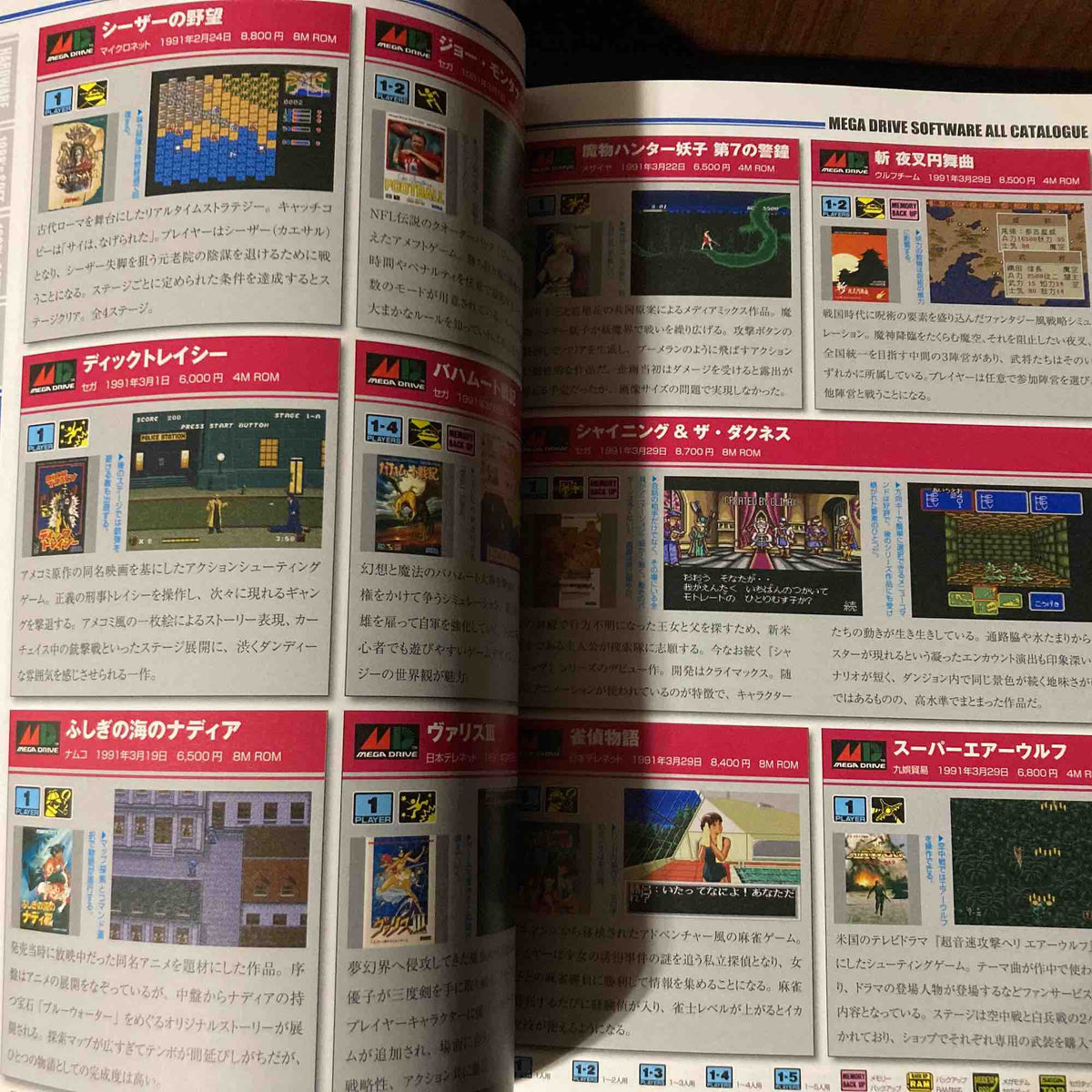 MEGA DRIVE Perfect Catalogue - New Edition
