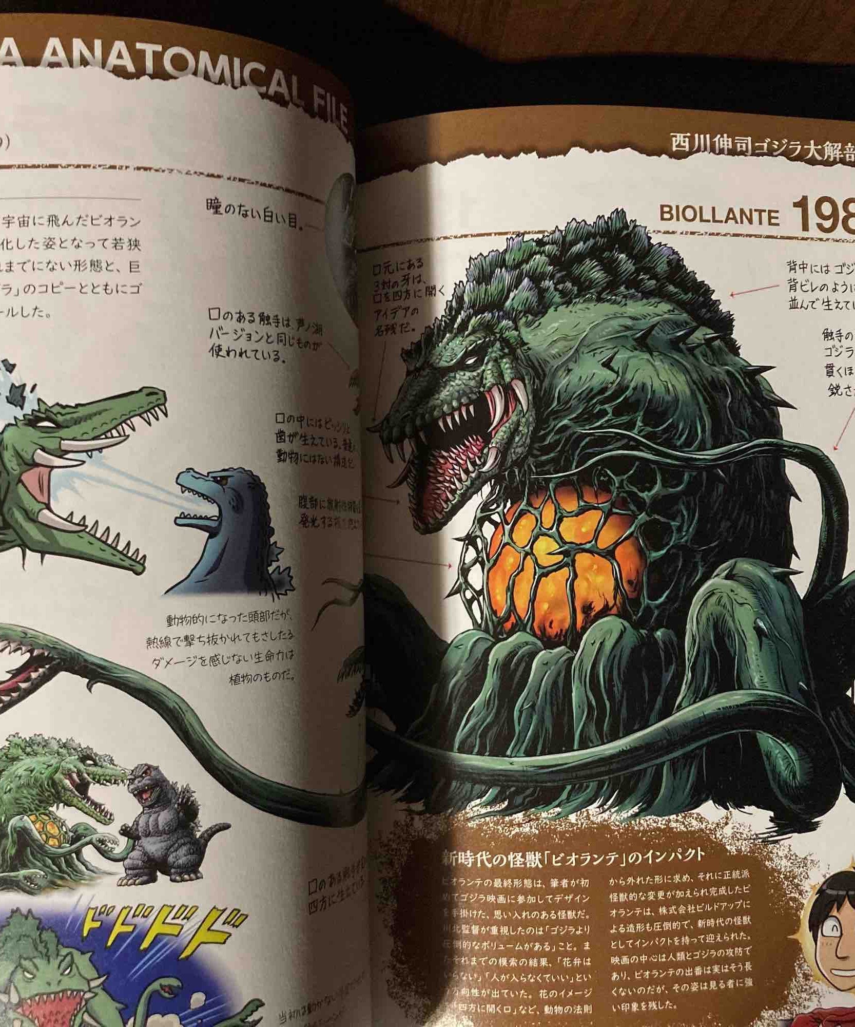 The ultimated illustration book of Godzilla