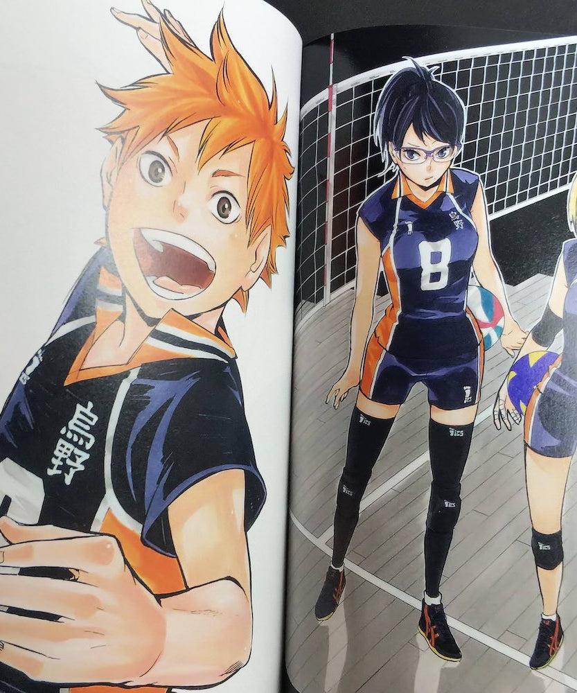 Haikyu Haikara Official Color Illustration Art Collection