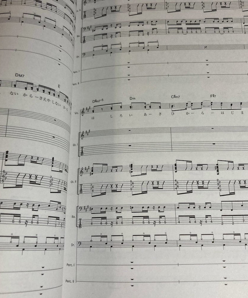 Yoasobi - Band Score -  THE BOOK II Novel Into Music
