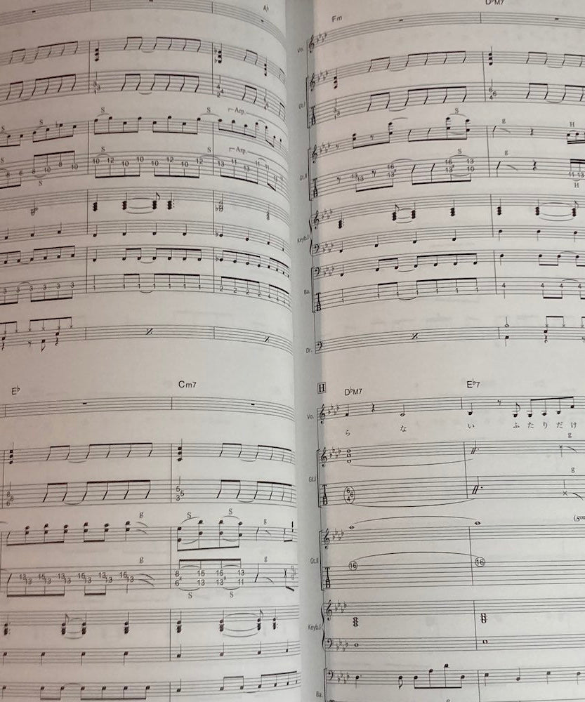 Yoasobi - Band Score -  THE BOOK