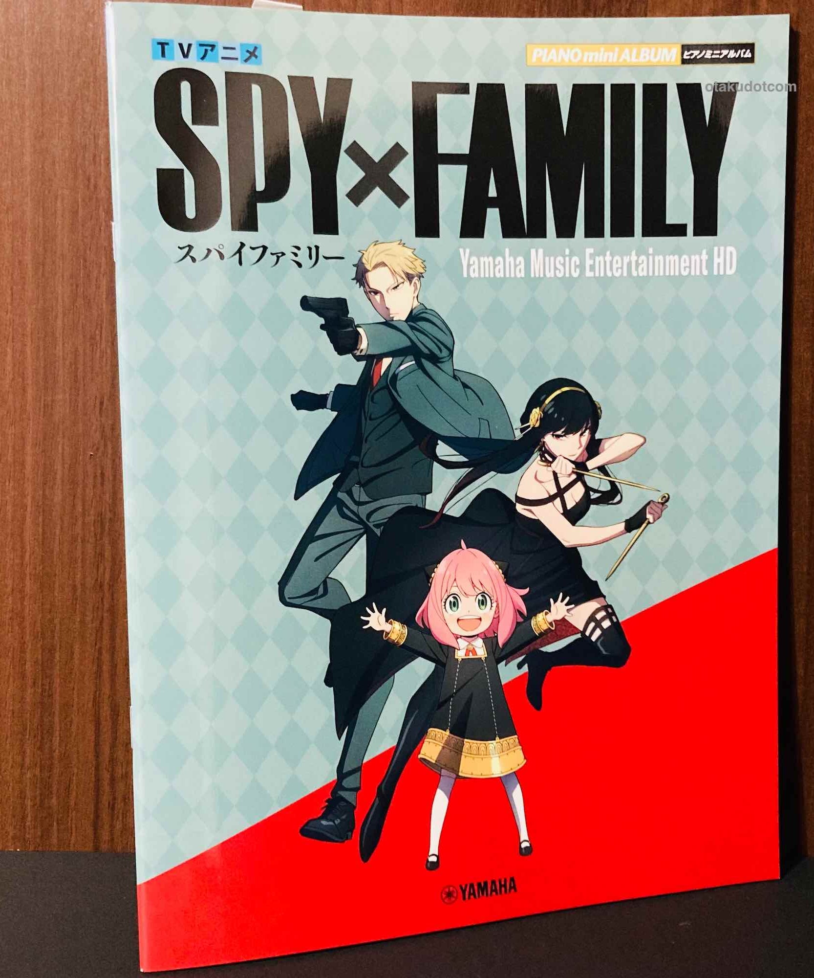 SPY x Family - Piano Mini Album Score Book