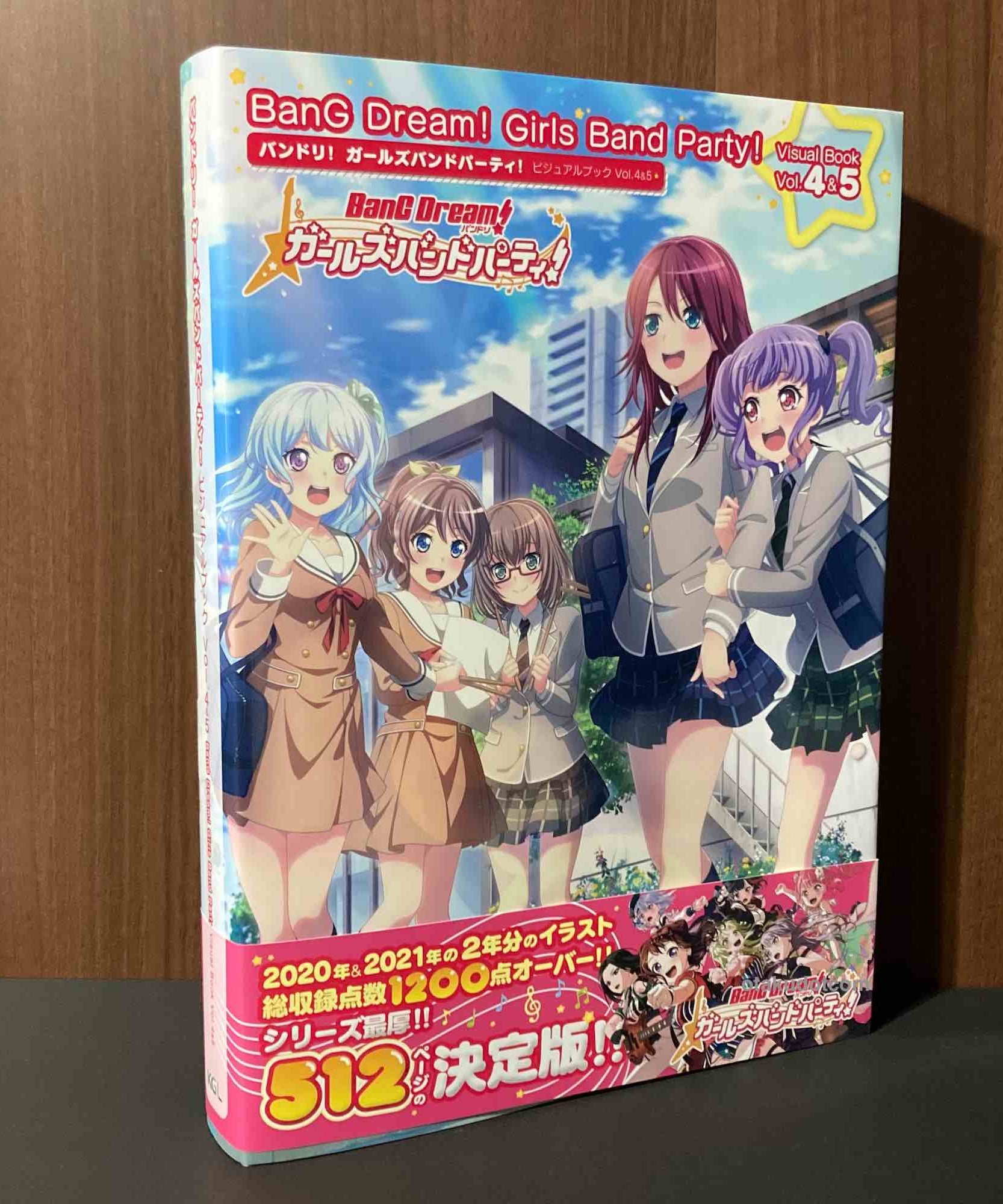 BanG Dream Girls band Party Visual Book 4 + 5