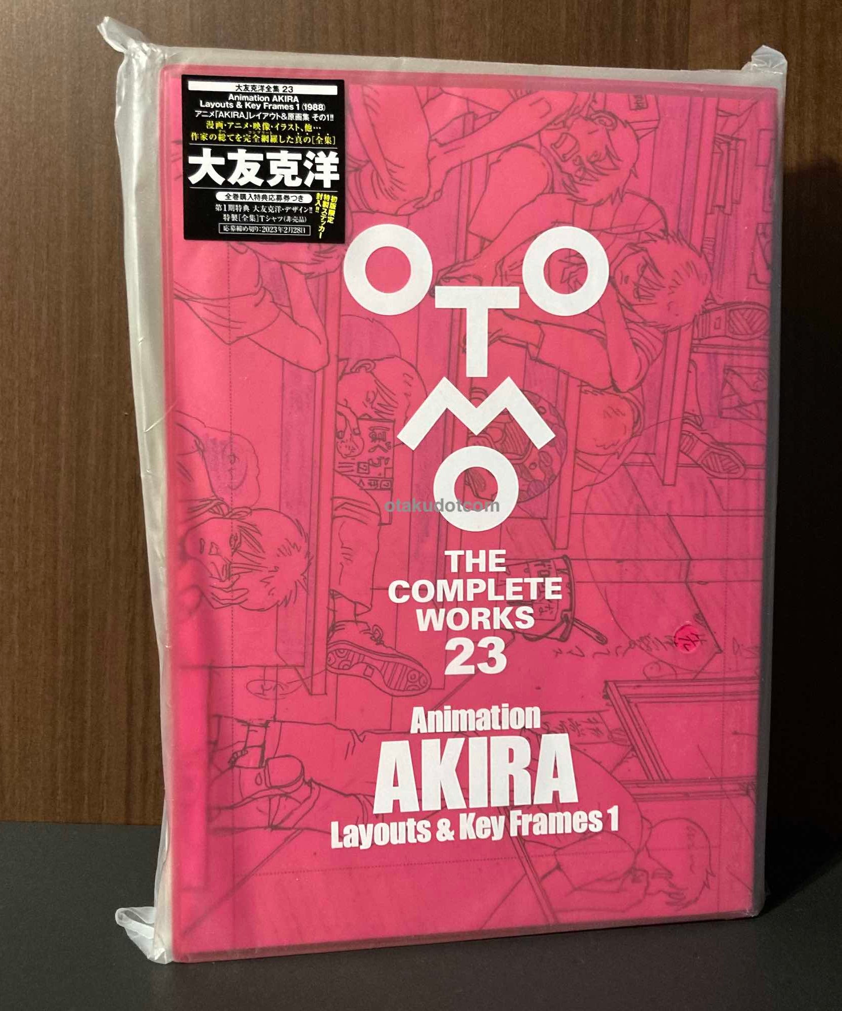 Akira Layouts Key Frames 1 (Otomo the Complete Works 23)