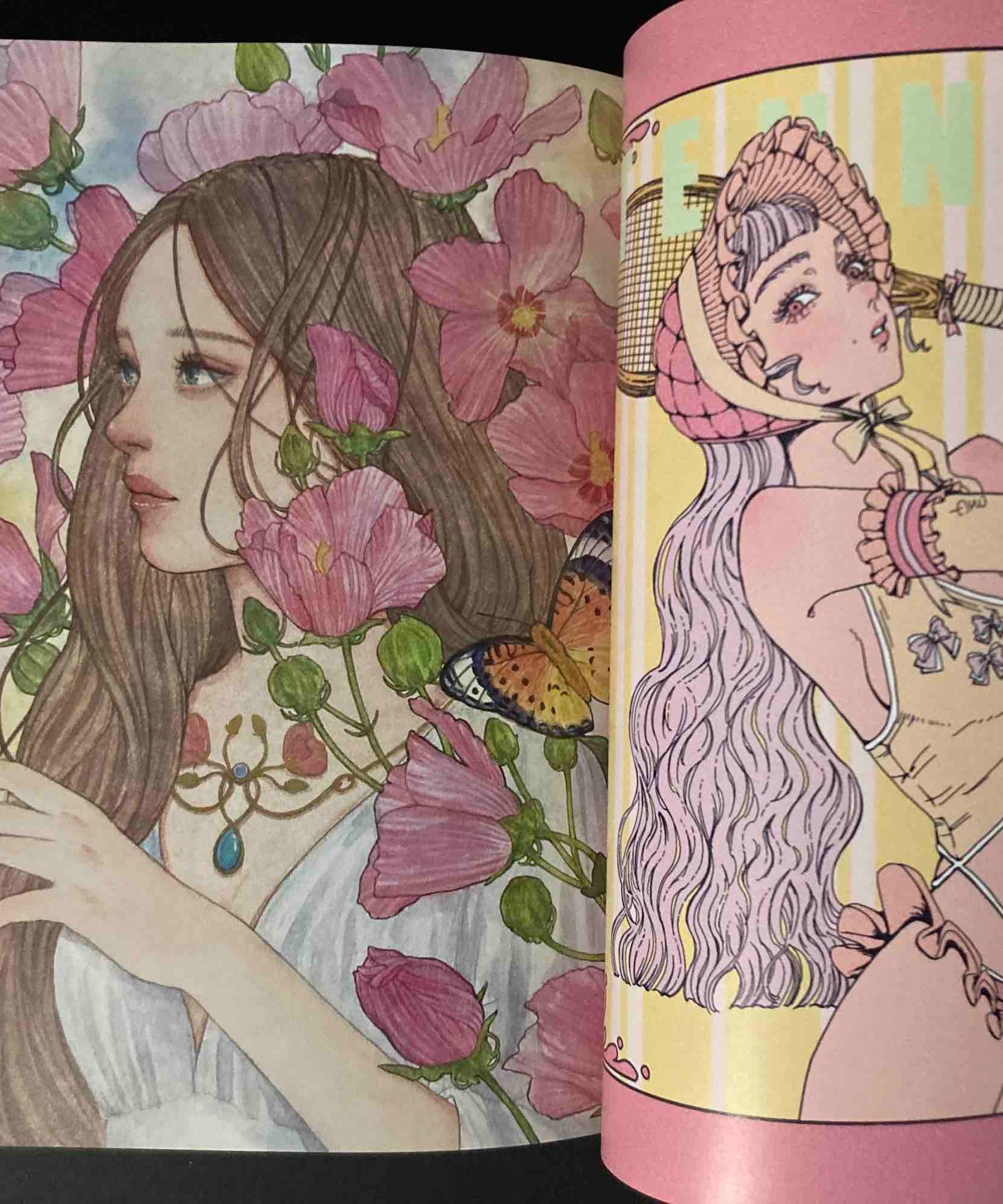 Girls 2022 - Art Book Of Selected Illustration