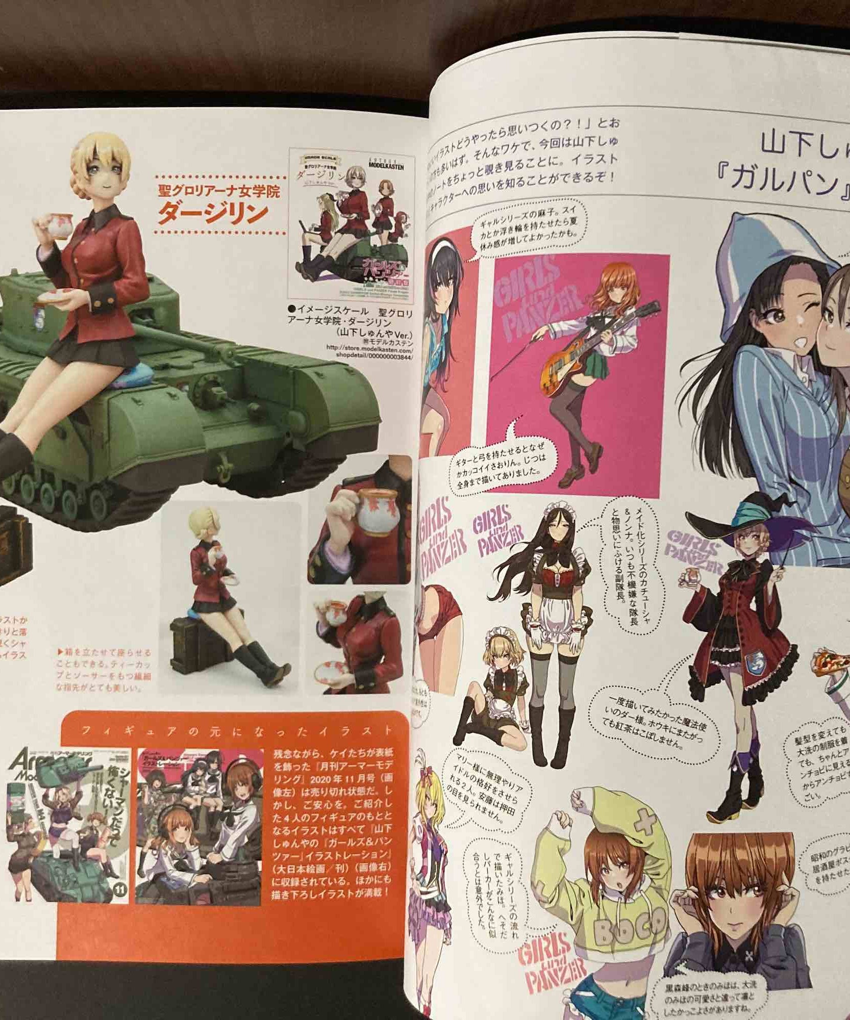 Yamashita Shunya Girls and Panzer Illustration vol. 2