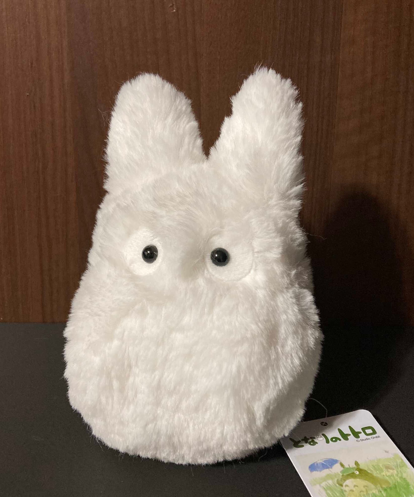 Nakayoshi Small White Totoro Plush