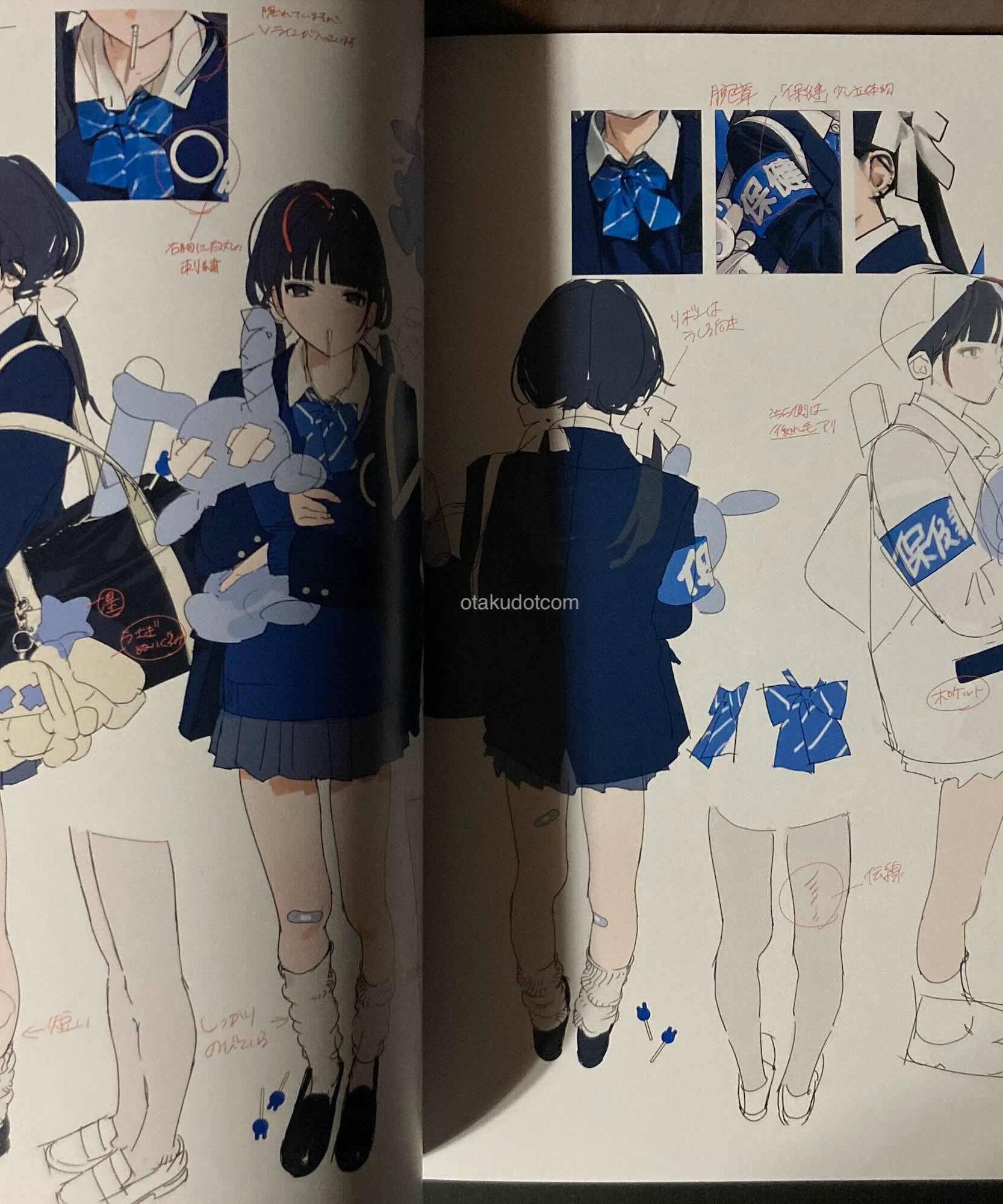 BLUE collage Junro Artworks and  Illustration Making