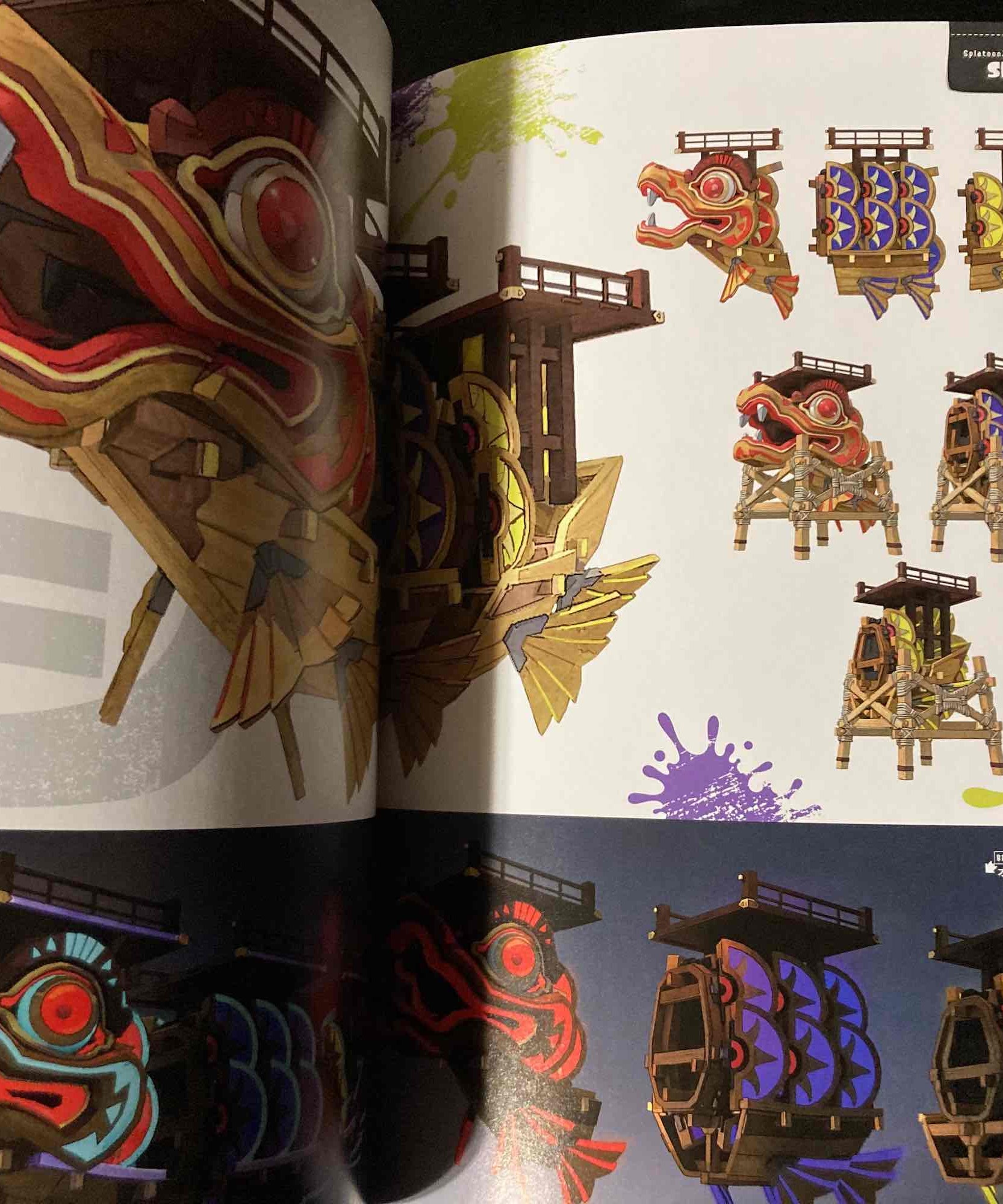 Splatoon 3 - Ikasu Artbook