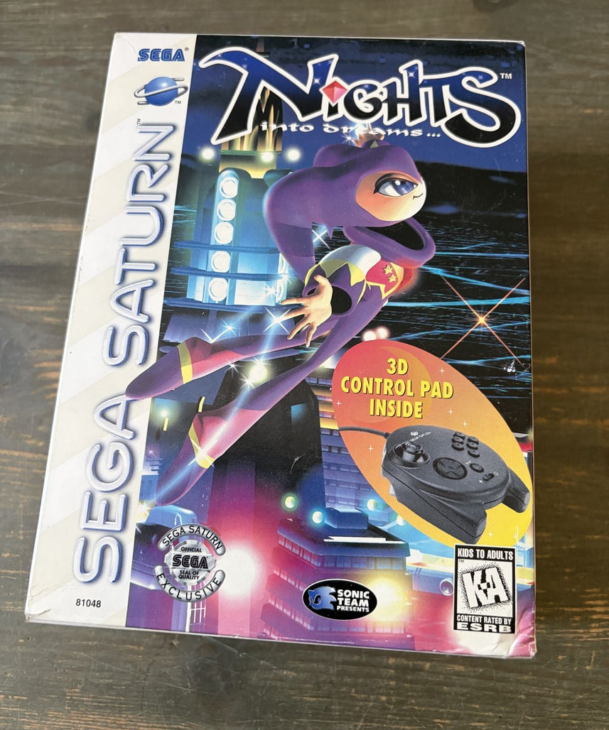 Night into Dreams + 3D Control Pad CIB
