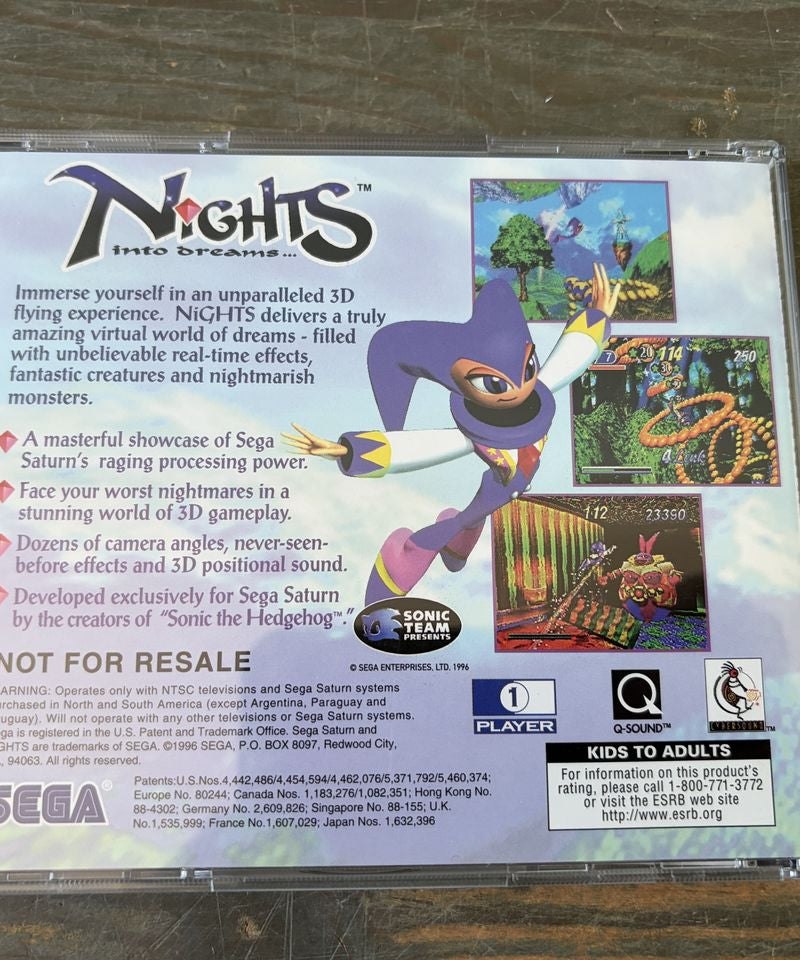 Night into Dreams + 3D Control Pad CIB