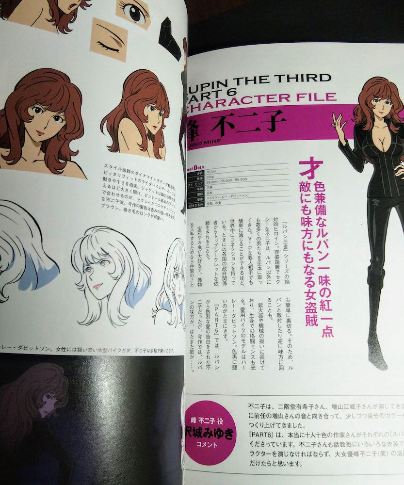 Lupin the 3rd III TV Anime History PIA MOOK