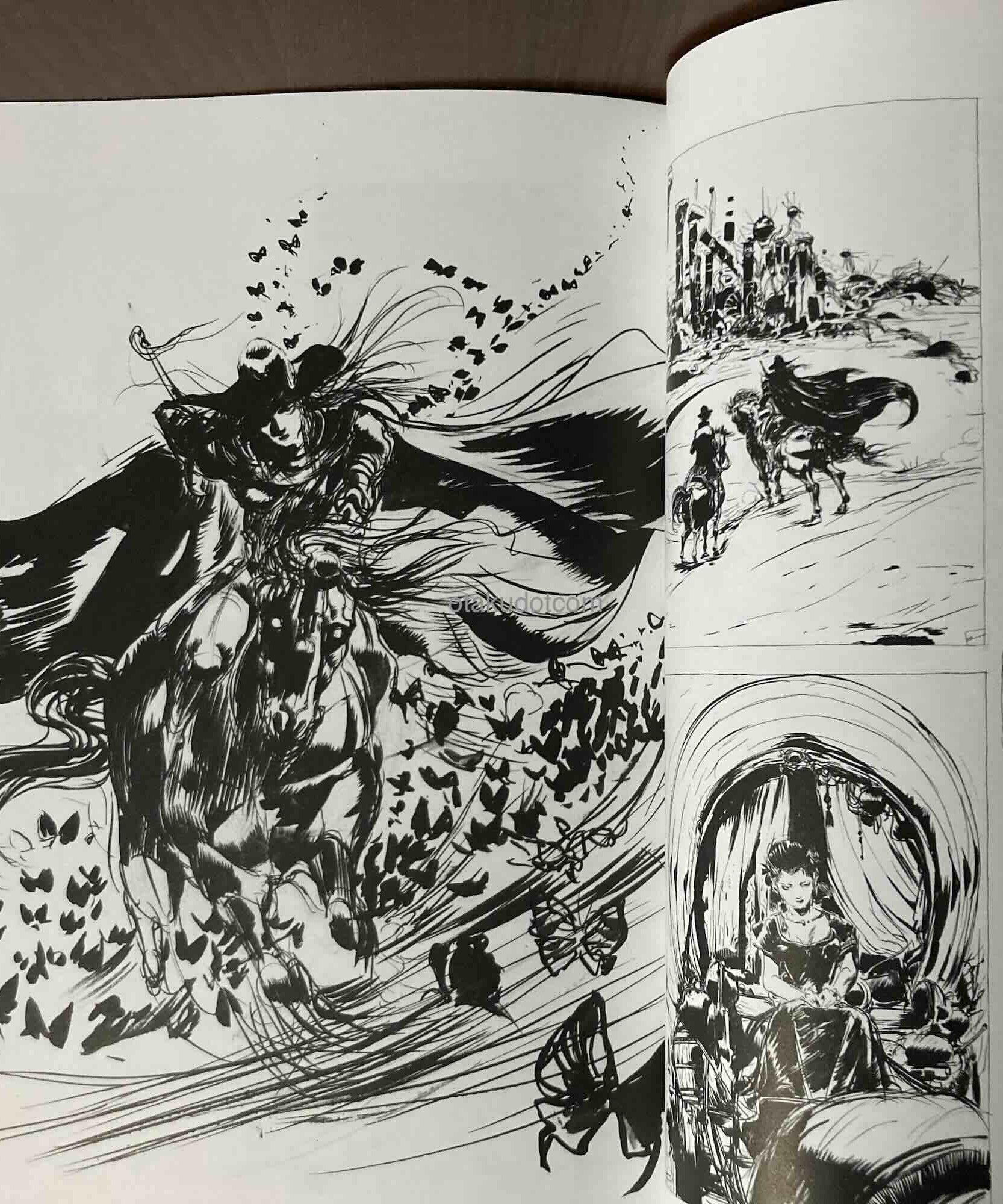 Yoshitaka Amano - Vampire Hunter D Illustration