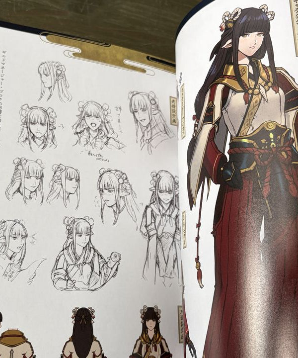 Monster Hunter Rise Official Design Setting Art Works