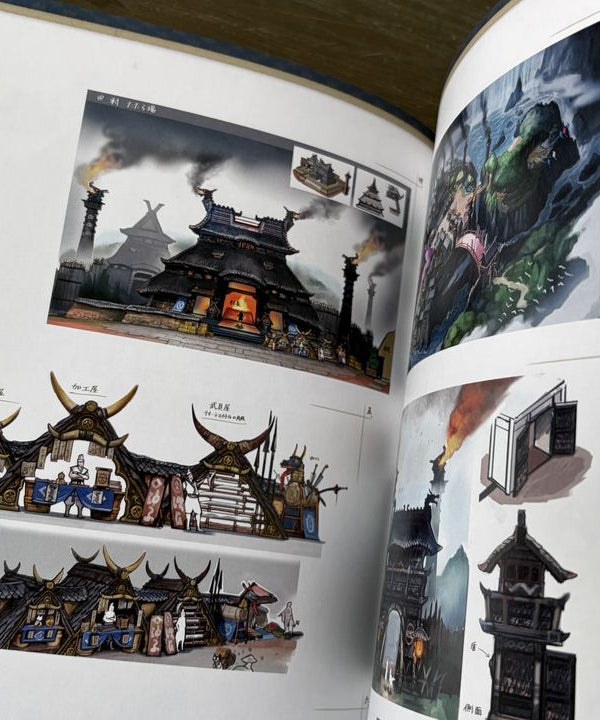 Monster Hunter Rise Official Design Setting Art Works