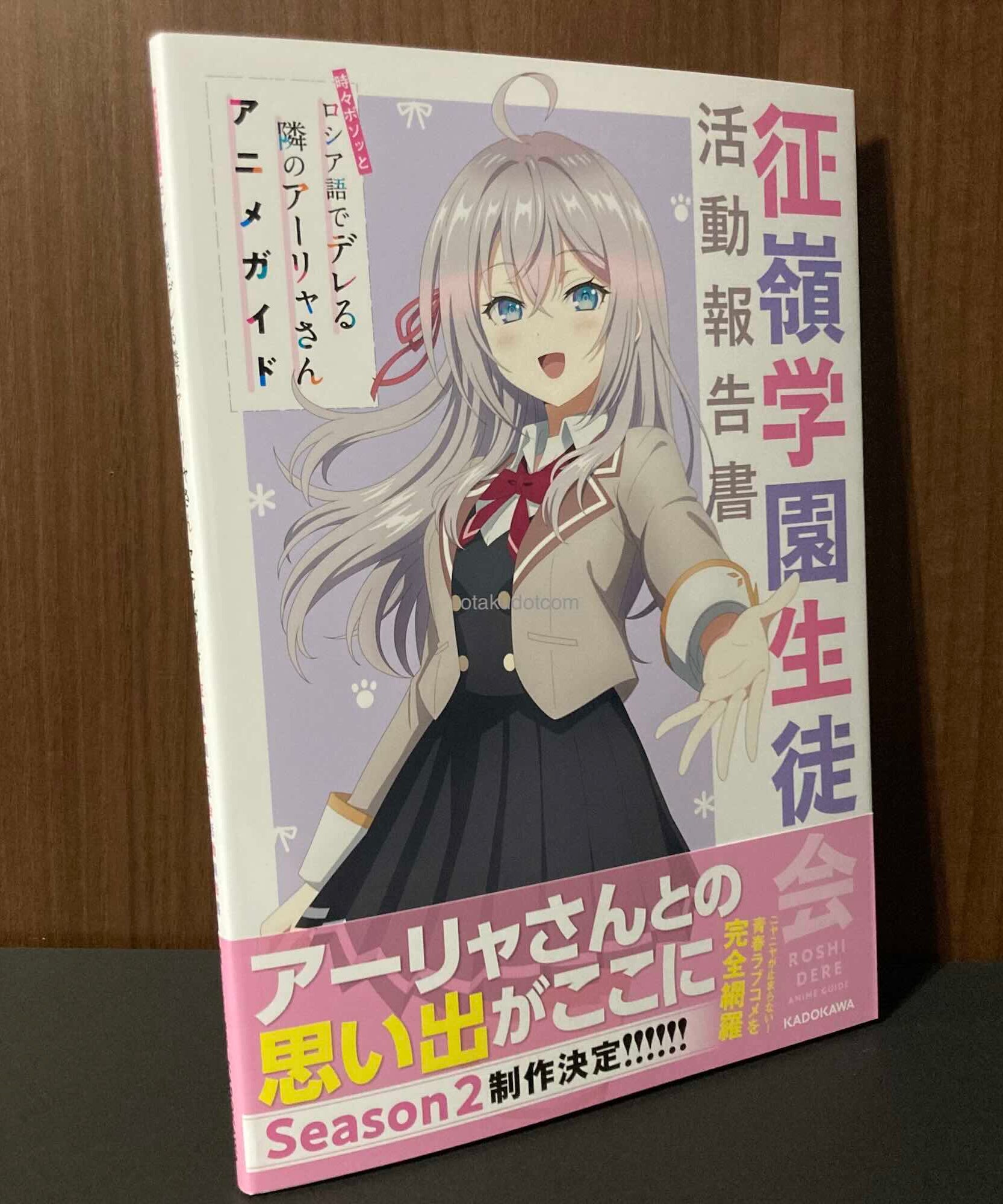 Alya Sometimes Hides Her Feelings in Russian Anime Guide