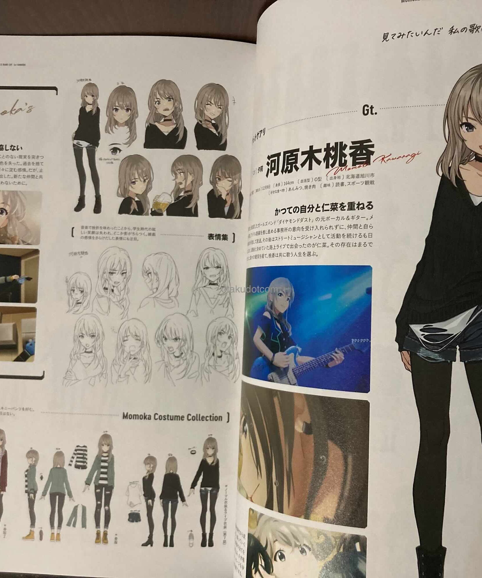 Girls Band Cry 1st Fan Book