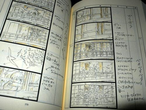 Spirited Away - Storyboard / Conte Book