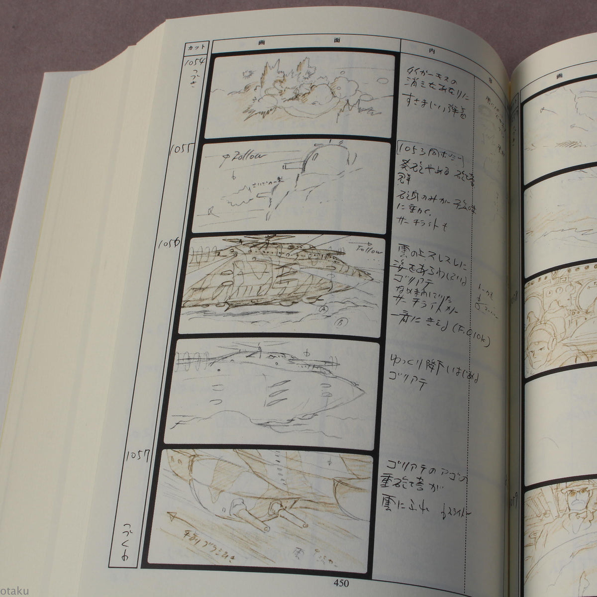 Laputa Storyboard / Conte Book